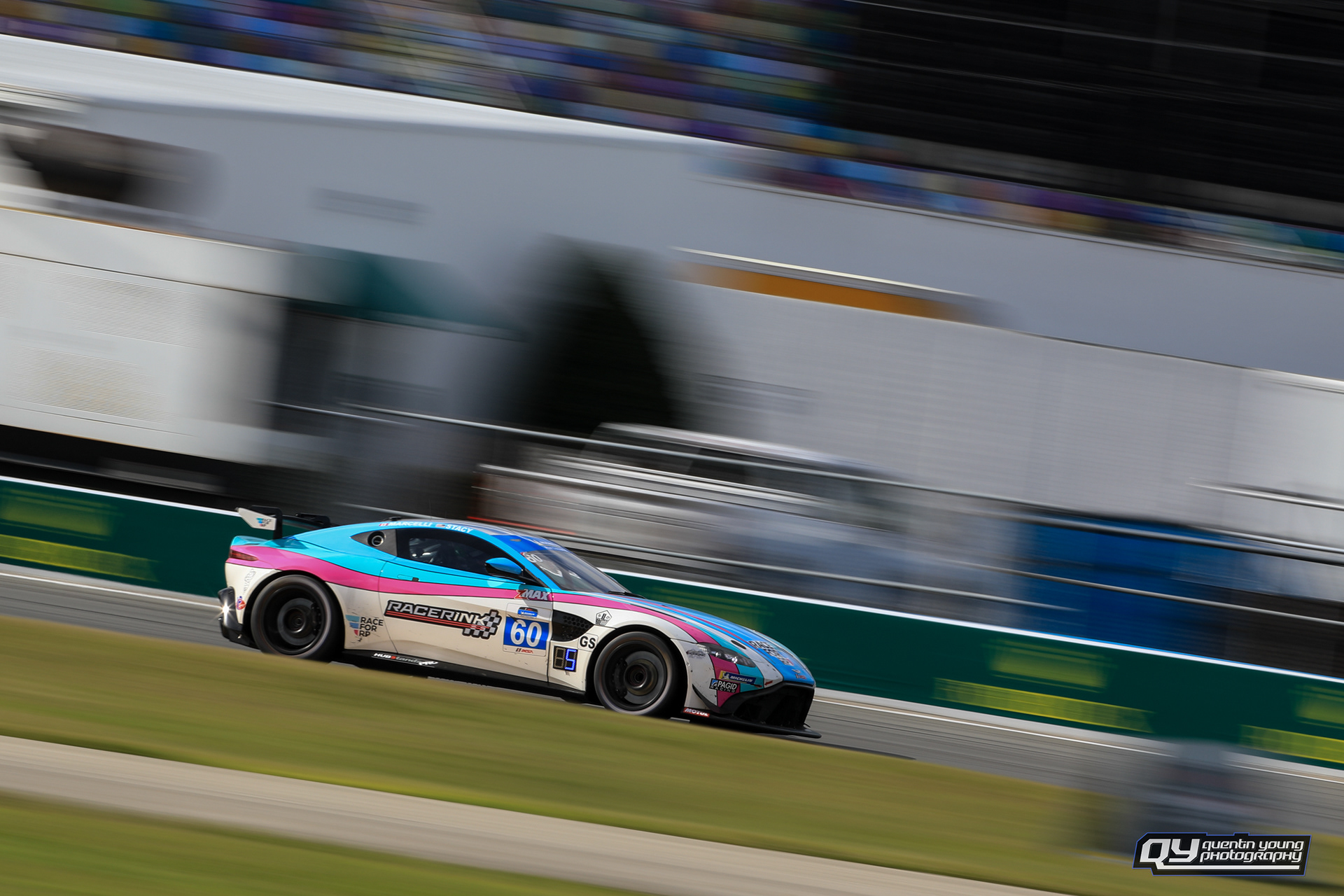 #60 KOHR Motorsports Aston Martin Vantage GT4.