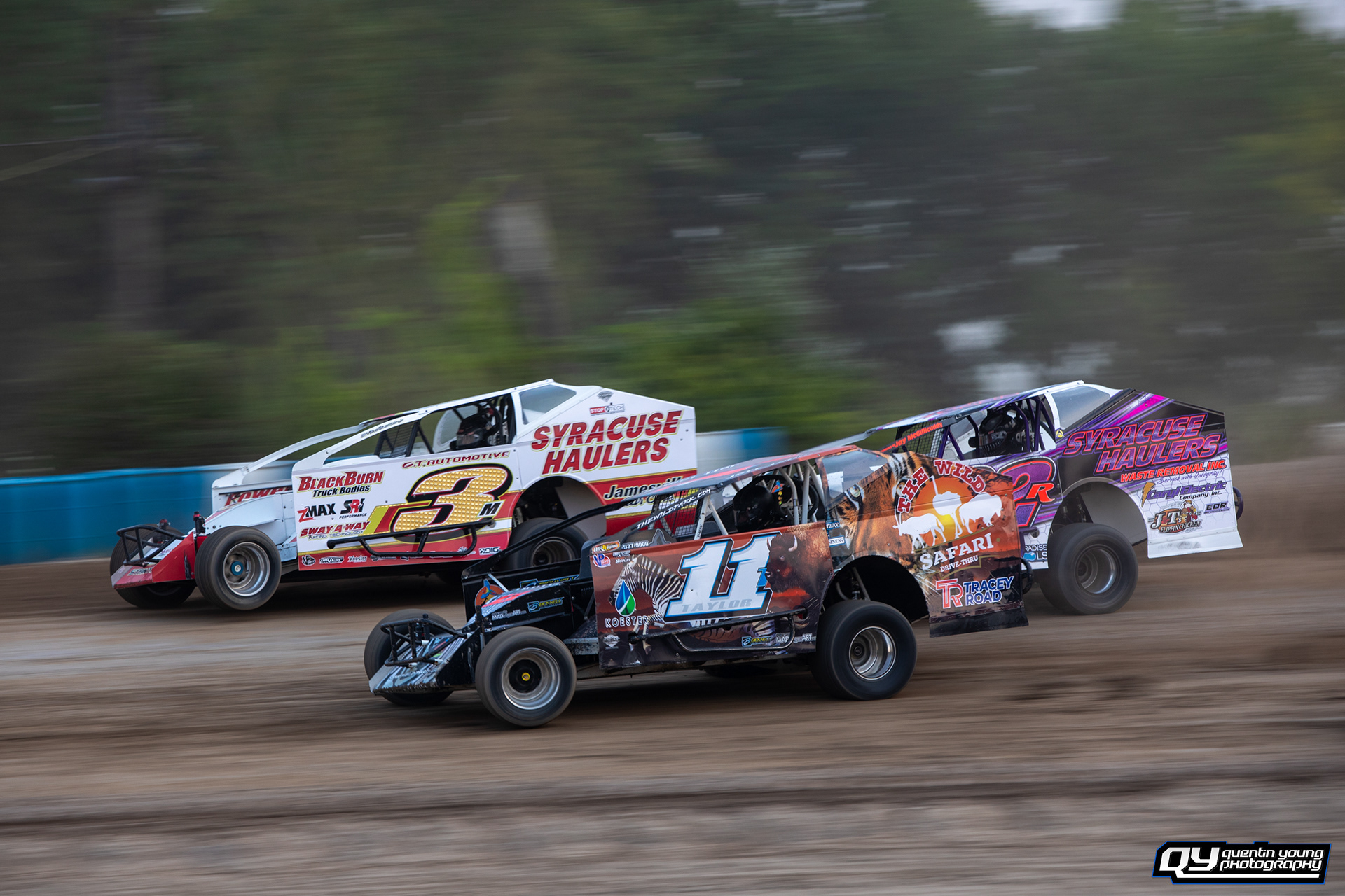 #11T Jeff Taylor. #3M Michael Stanton Jr. #32R Ronnie Davis III. Fulton Speedway. 8/7/21
