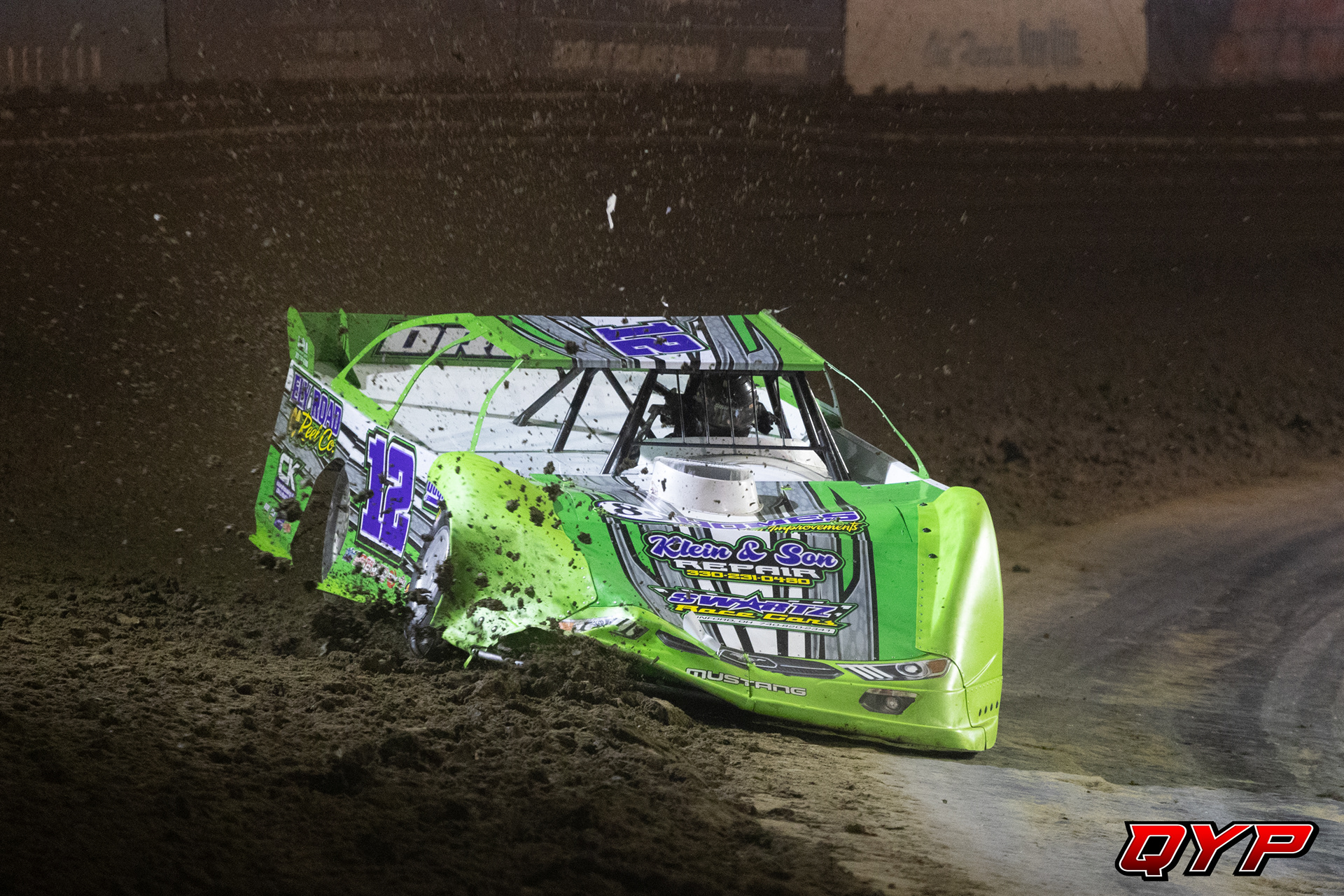 #12D Doug Brown. Volusia Speedway Park DIRTcar LM. 2/13/23