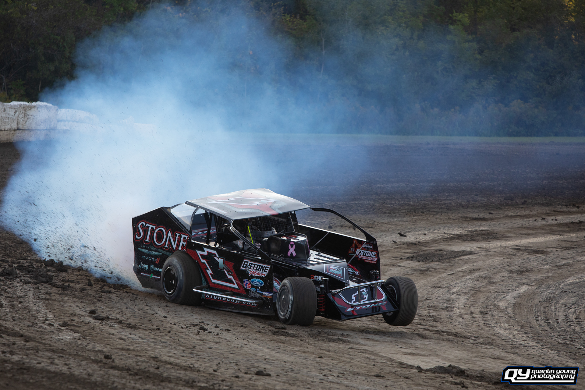 #1x Justin Stone. Mohawk International Raceway DIRTcar 358. 8/30/21