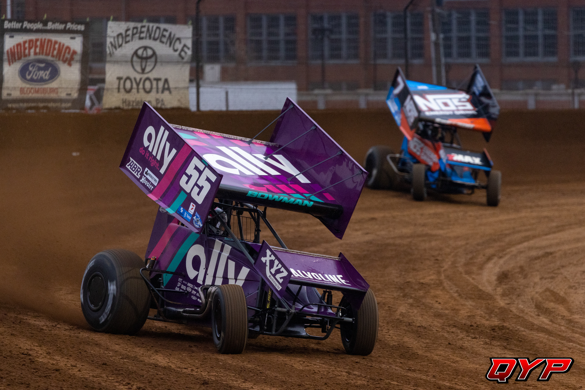 #55 Alex Bowman. #7BC Tyler Courtney. Bloomsburg Fair Raceway ASCoC. 4/21/22