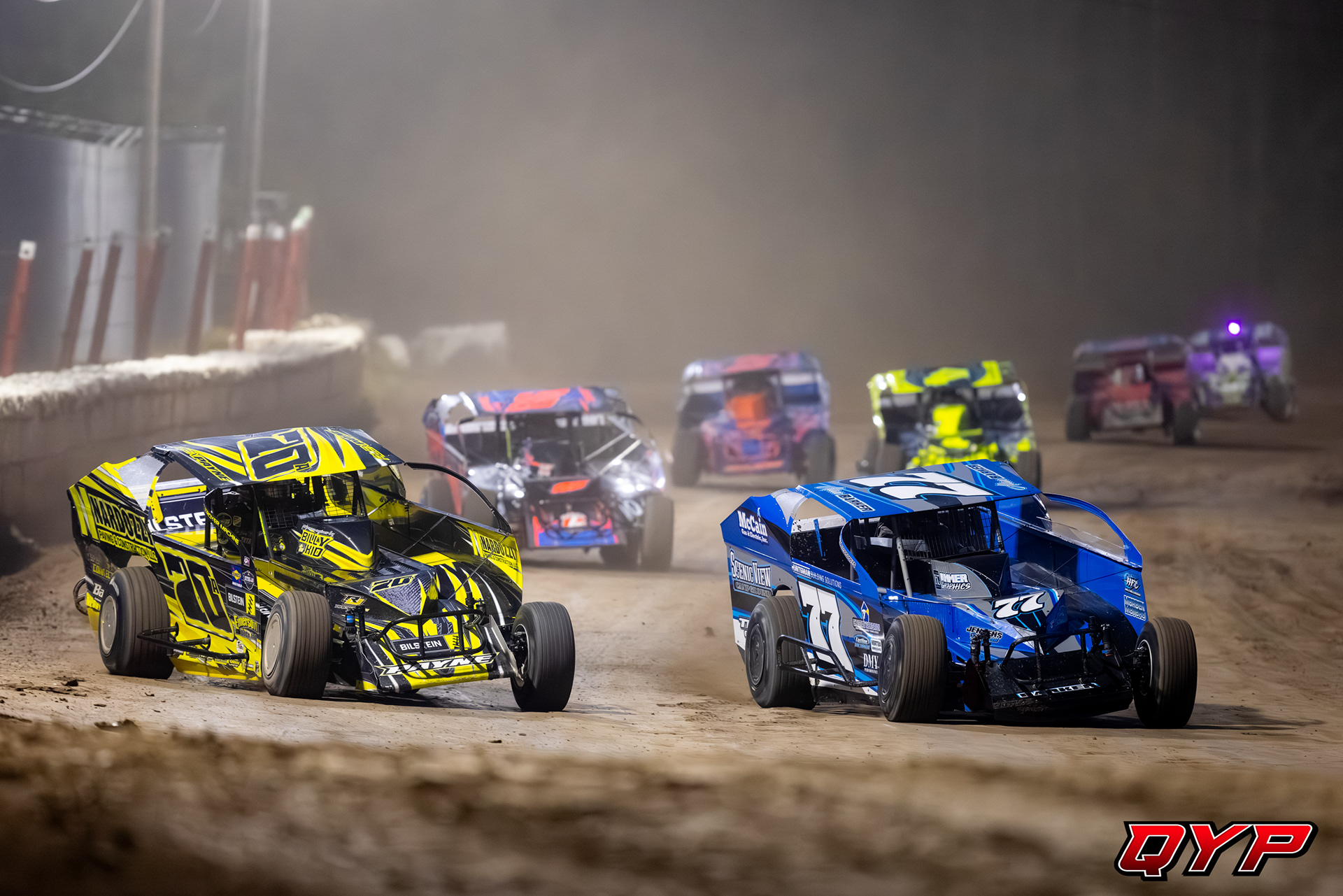 #70A Alex Payne. #77 Alan Barker. Utica-Rome Speedway. 9/1/23