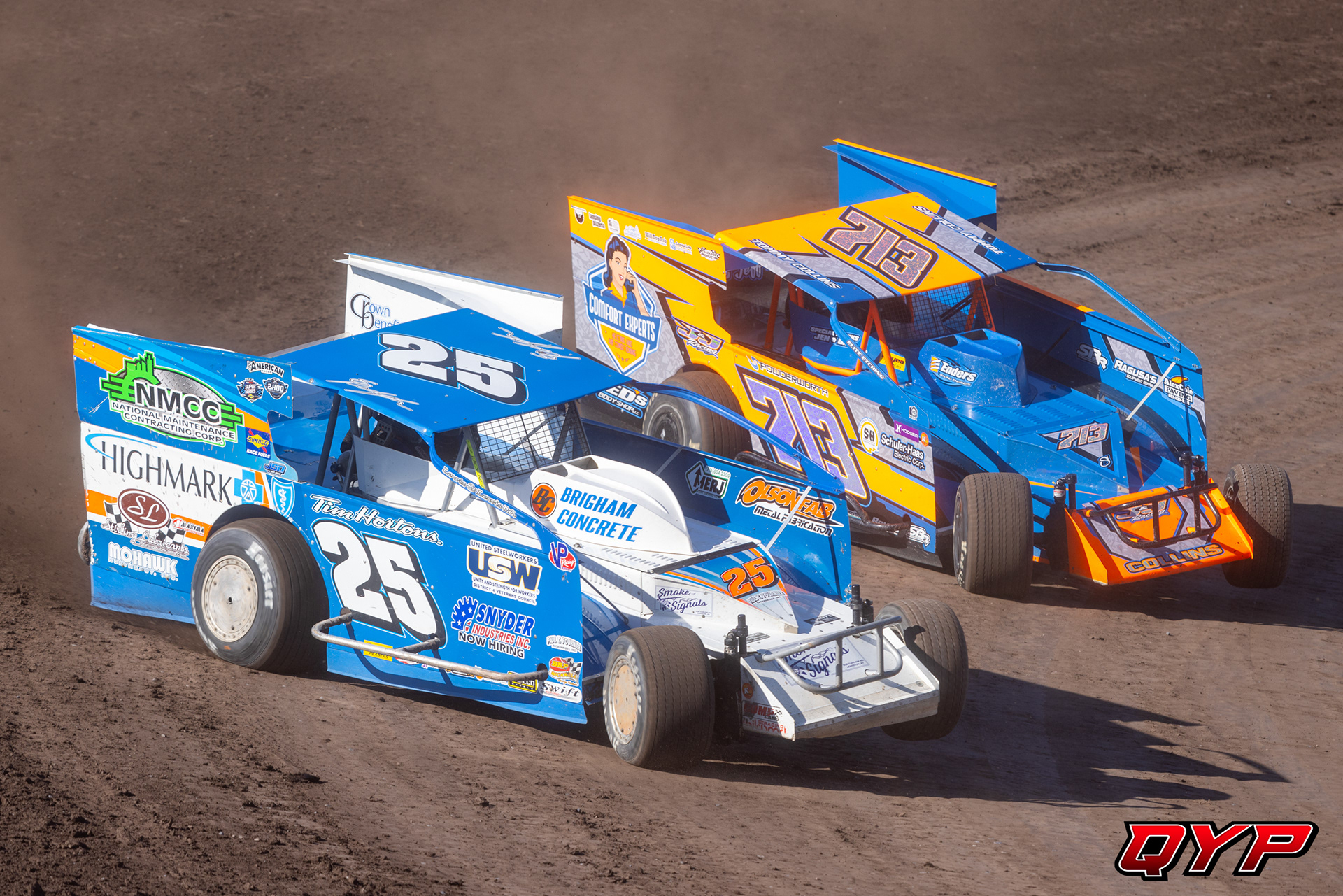 #25 Erick Rudolph. #713 Tommy Collins. Thunder Mountain Speedway Pinnacle of Power. 5/19/24