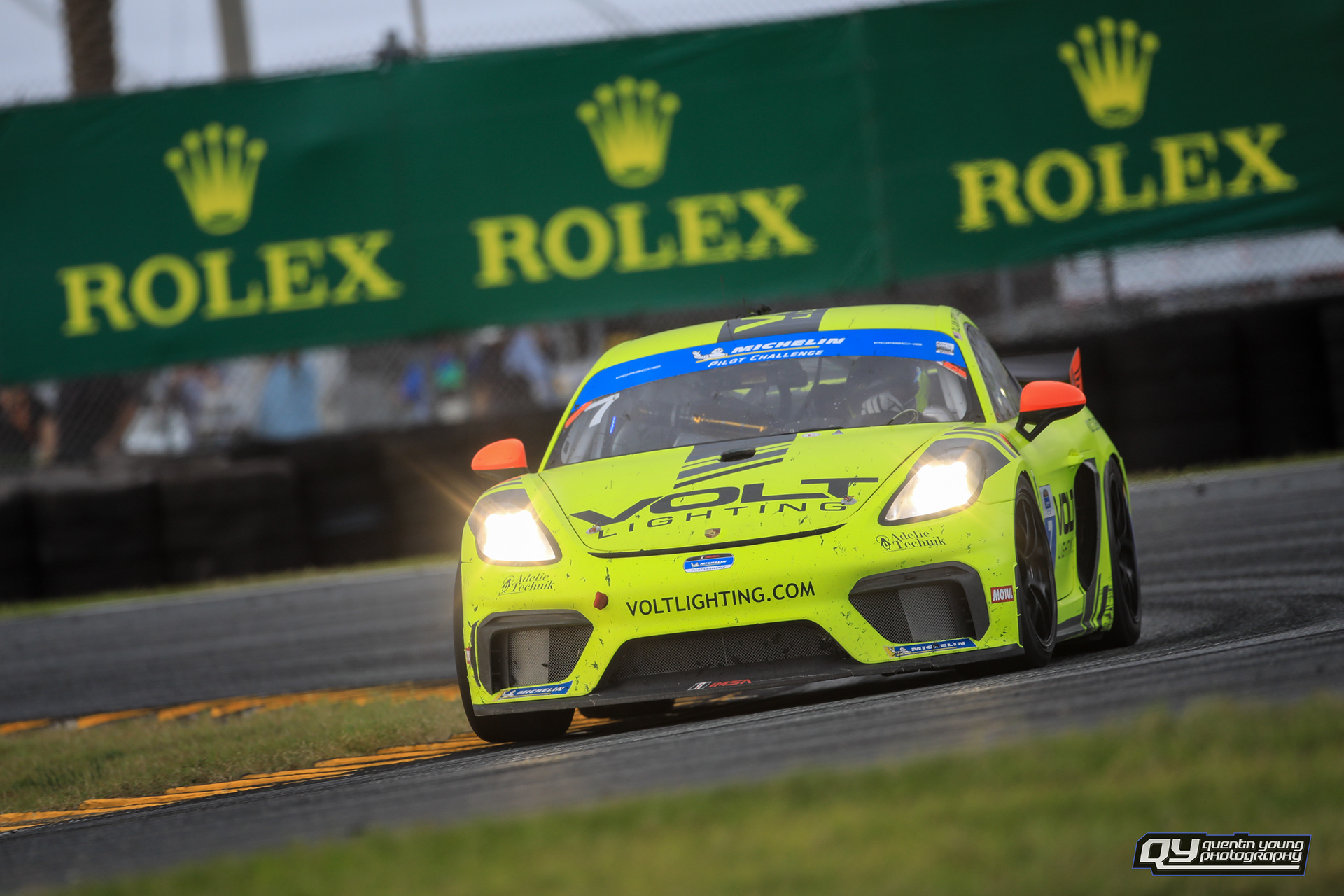 #7 Archangel Motorsports Porsche Cayman 718 GT4 CS.