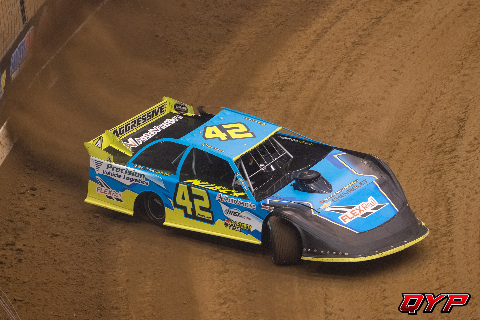 #42 Carson Hocevar. Gateway Dirt Nationals. 12/3/22
