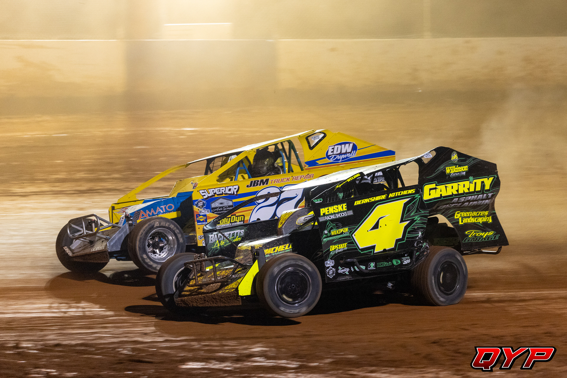 #4 Andy Bachetti. #27 Doug Snyder. Cherokee Speedway STSS. 2/25/22