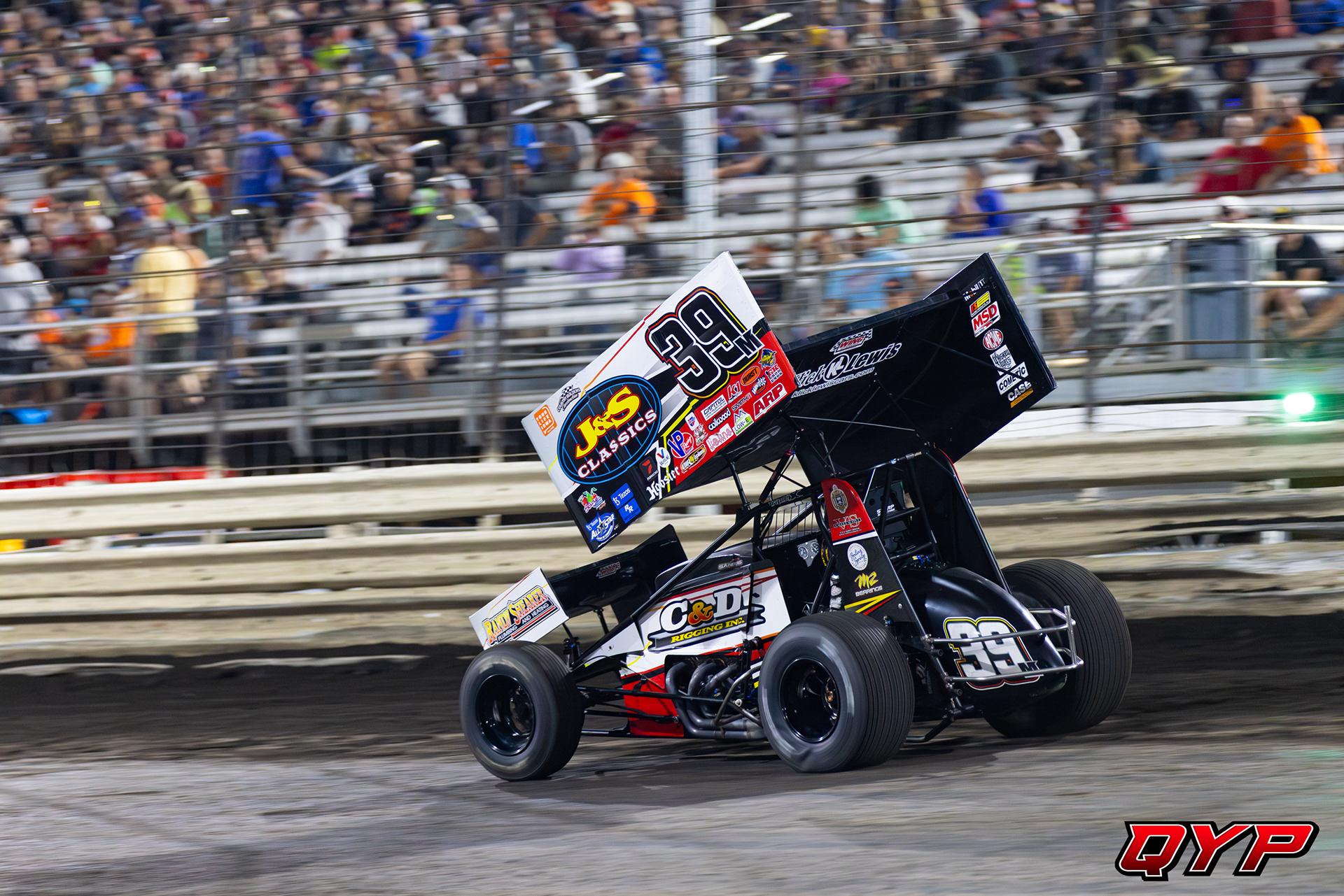 #39M Justin Sanders. Knoxville Raceway. 8/11/23
