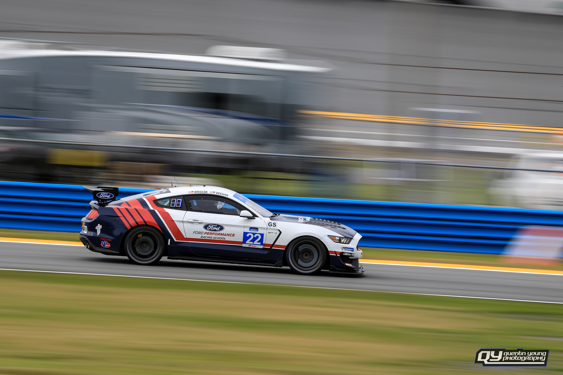 #22 Multimatic Motorsports Inc. Ford Mustang GT4.