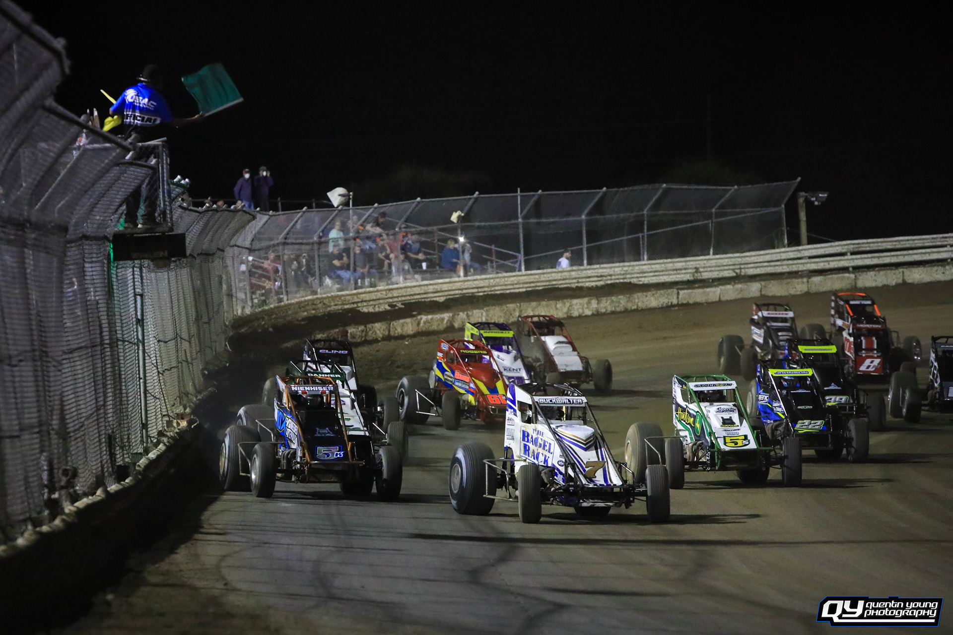 Bubba Raceway Park USAC Sprints. 2/21/21.