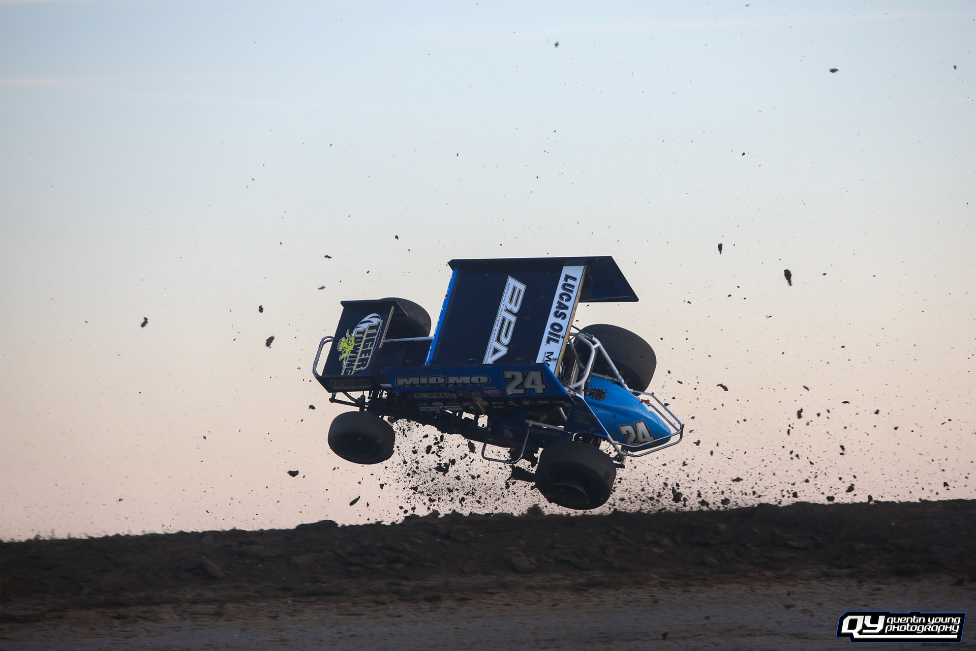 #24 Garet Williamson. Waynesfield Raceway Park ASCoC. 6/16/21. 