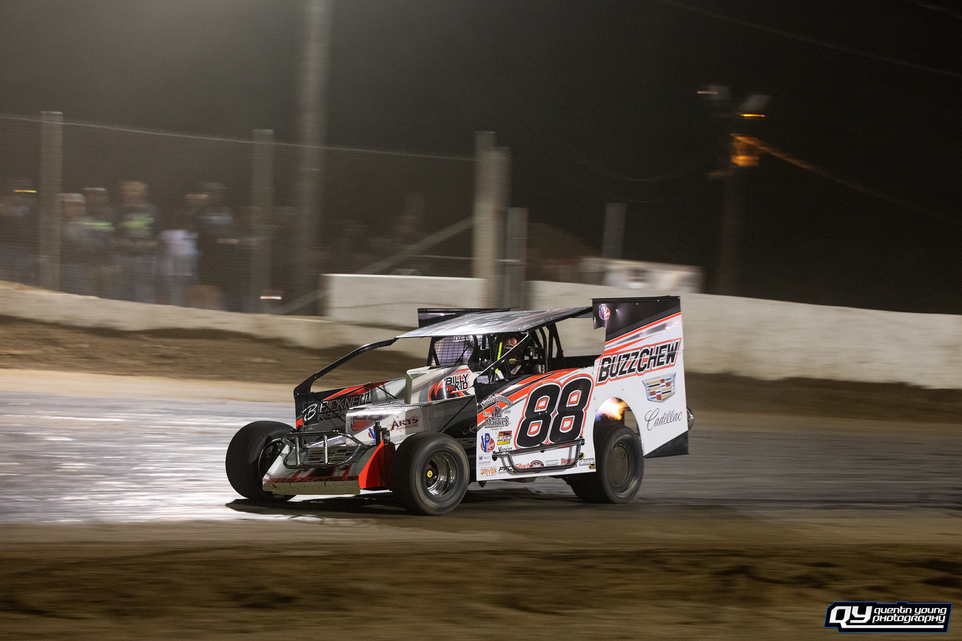 #88 Mat Williamson. Fulton Speedway Outlaw 200. 10/2/21