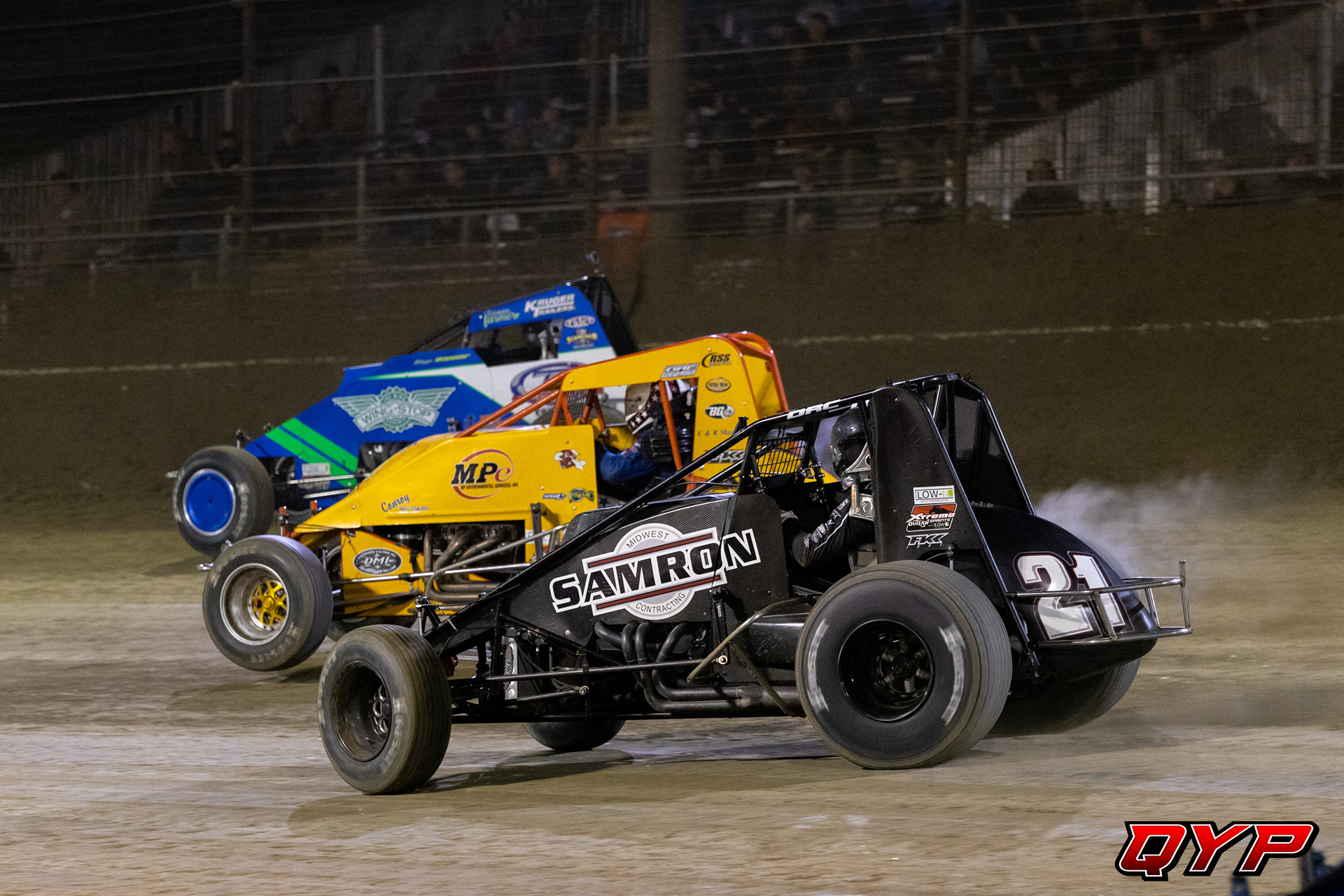 #21 Carson Short. #47 Charles Davis Jr. #5G Briggs Danner. Volusia Speedway Park DIRTcar Xtreme Series. 2/15/22
