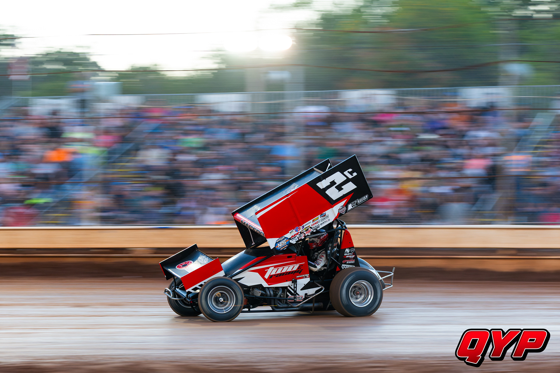 World of Outlaws Sprint Car Series Sharon Speedway. 9/27/25