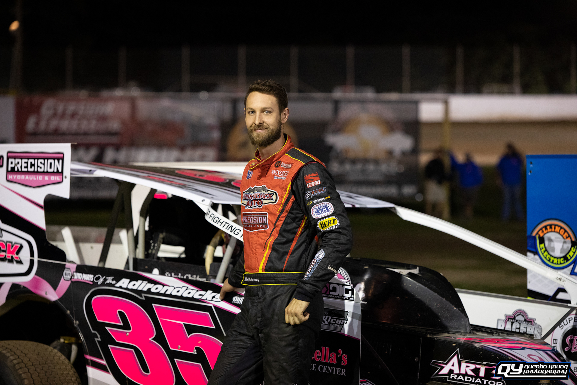 #35 Mike Mahaney. Fulton Speedway Outlaw 200. 10/2/21