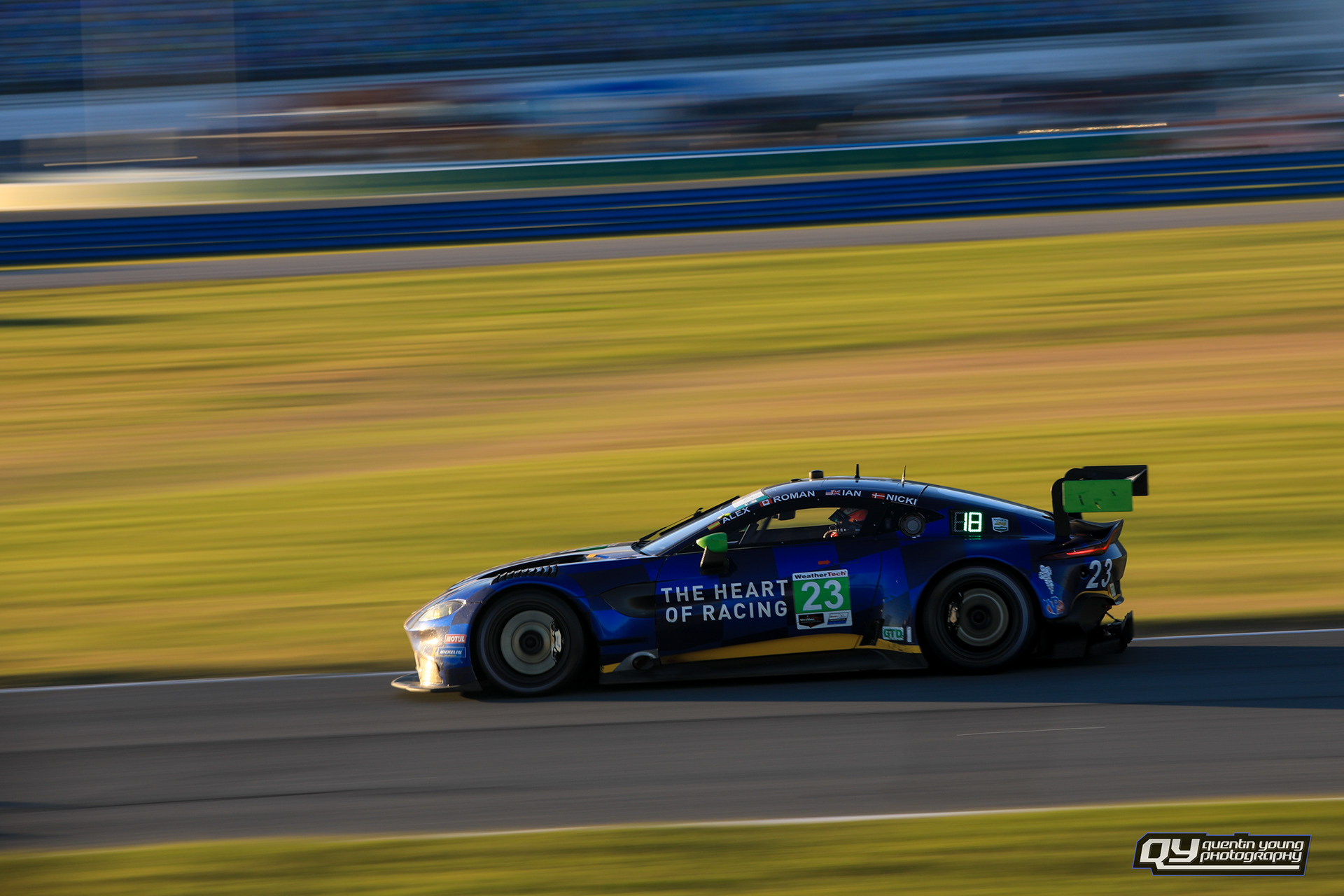 #23 Heart of Racing Team Aston Martin Vantage GT3.