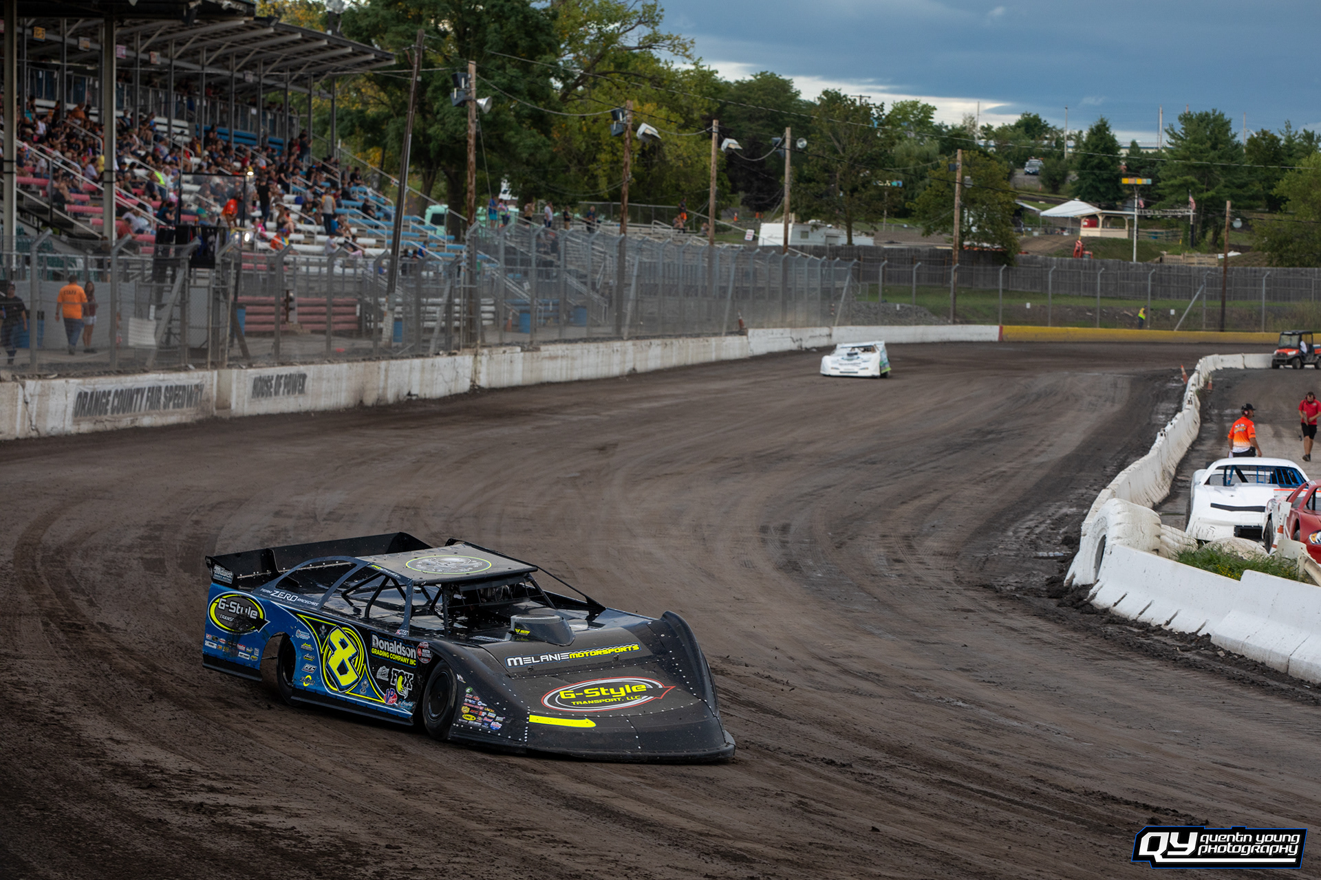 #8 Kyle Stricker. Orange County Fair Speedway WoO. 8/19/21