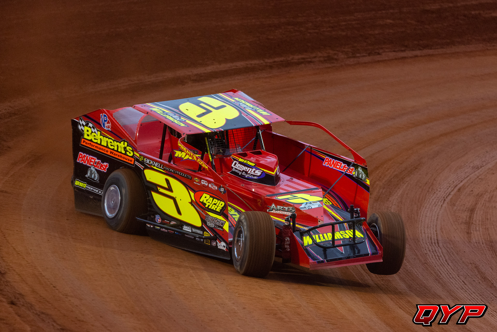 #3 Mat Williamson. Cherokee Speedway STSS. 2/26/22