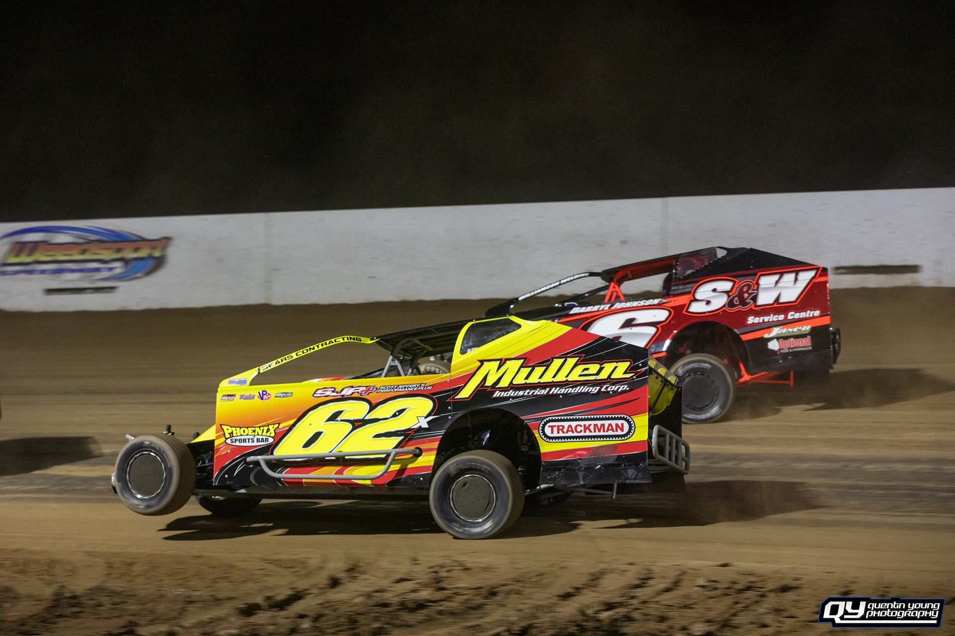 #62x Tim Sears Jr. #6 Mat Williamson. Weedsport Speedway DIRTcar 358. 10/6/21