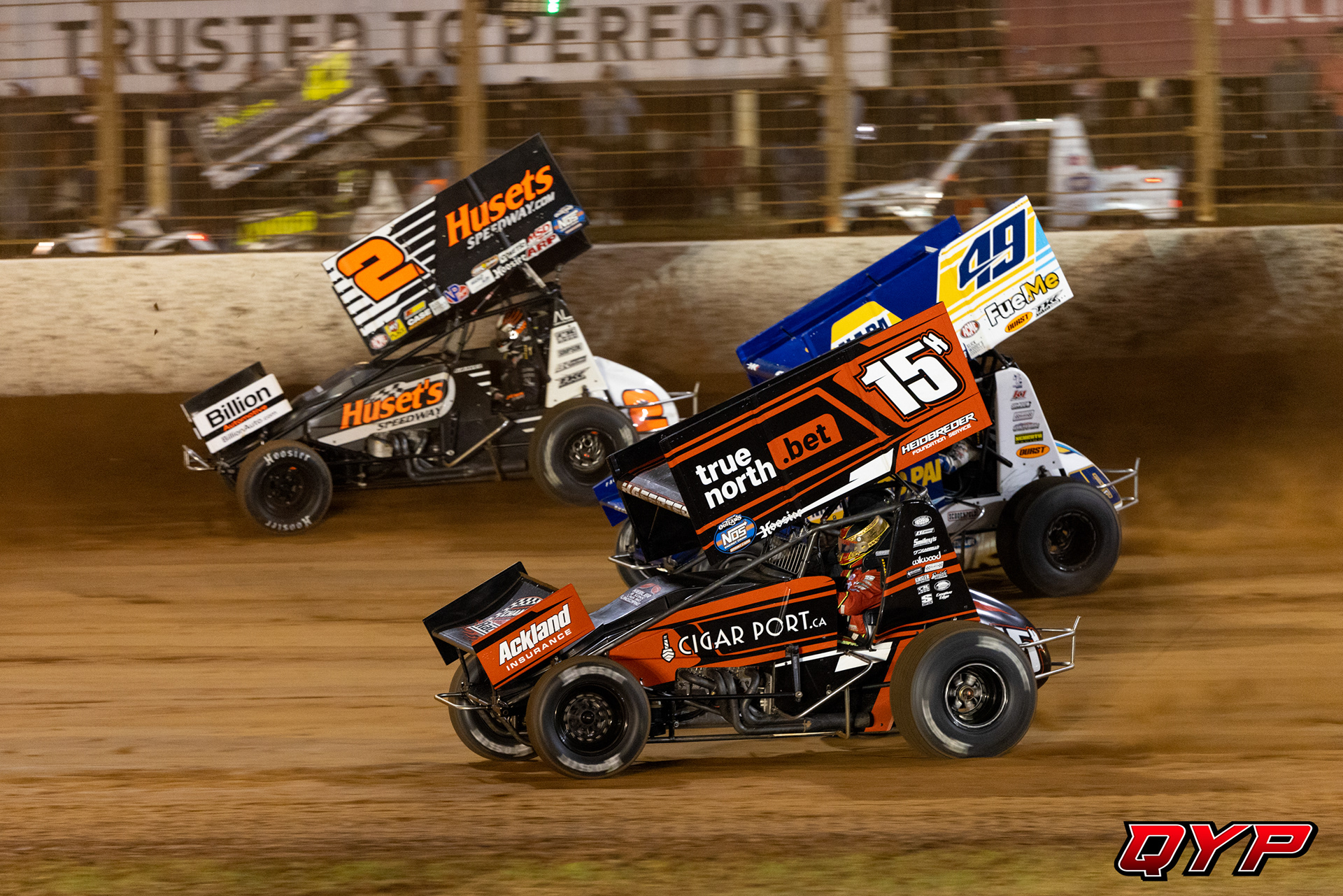 #15H Sam Hafertepe Jr. #49 Brad Sweet. #2 David Gravel. The Dirt Track at Charlotte WoO.  11/2/22