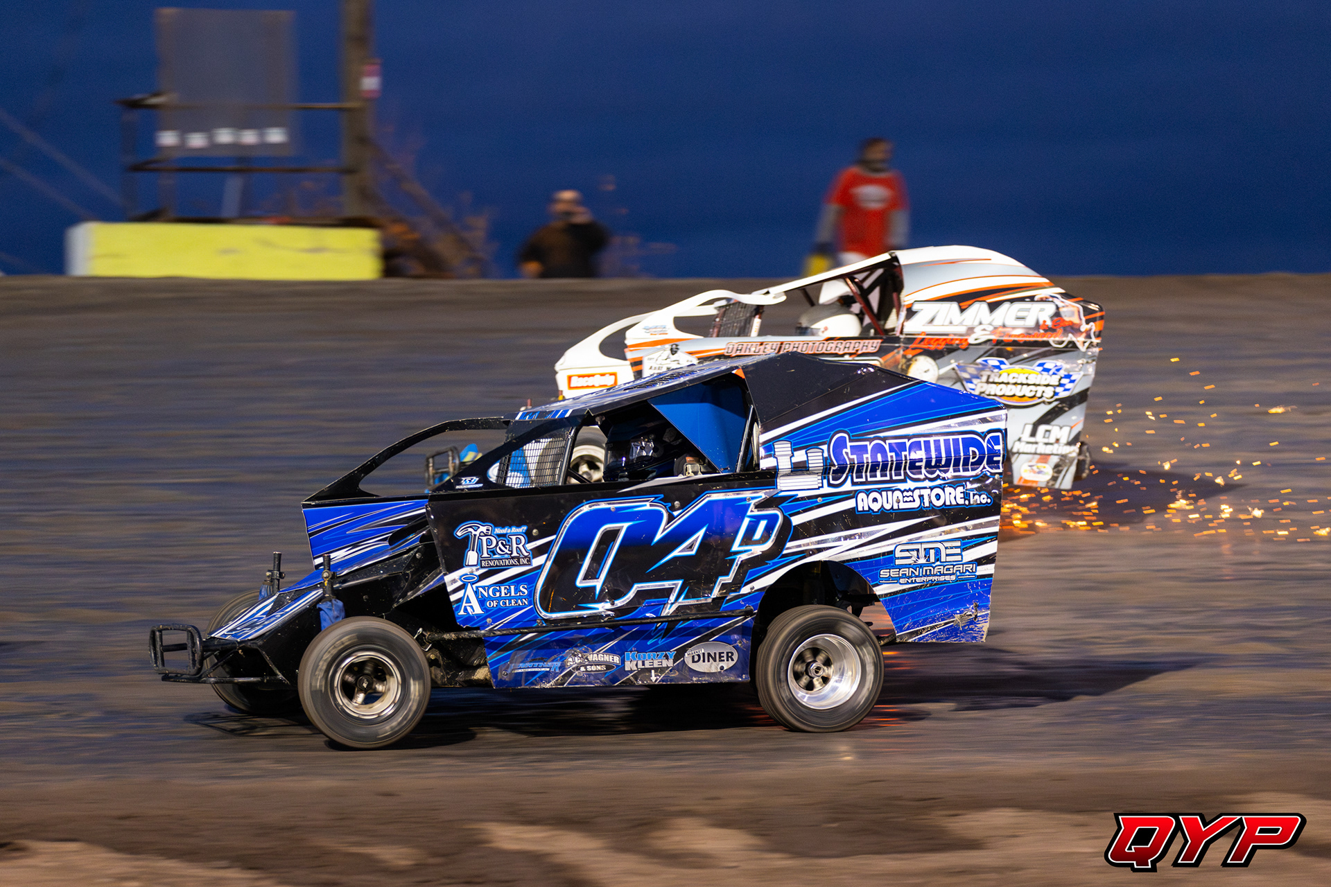 #04D Anthony DeSimone. #95 Jared Green. Thunder Mountain Speedway. 11/2/24