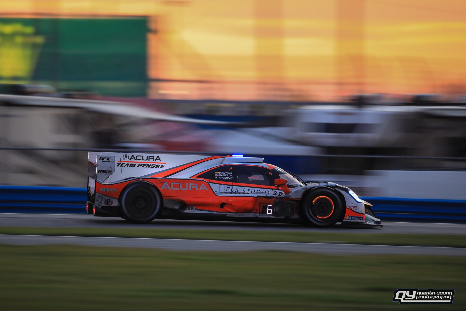 #6 Acura Team Penske Acura ARX-05 DPi.