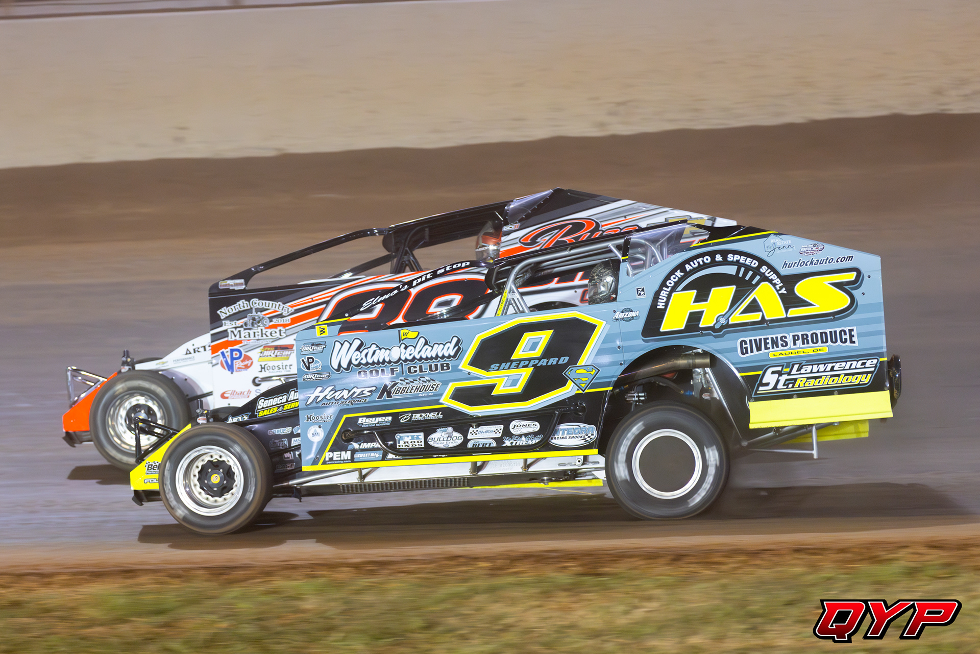 #9S Matt Sheppard. #88 Mat Williamson. The Dirt Track at Charlotte SDS. 11/2/23