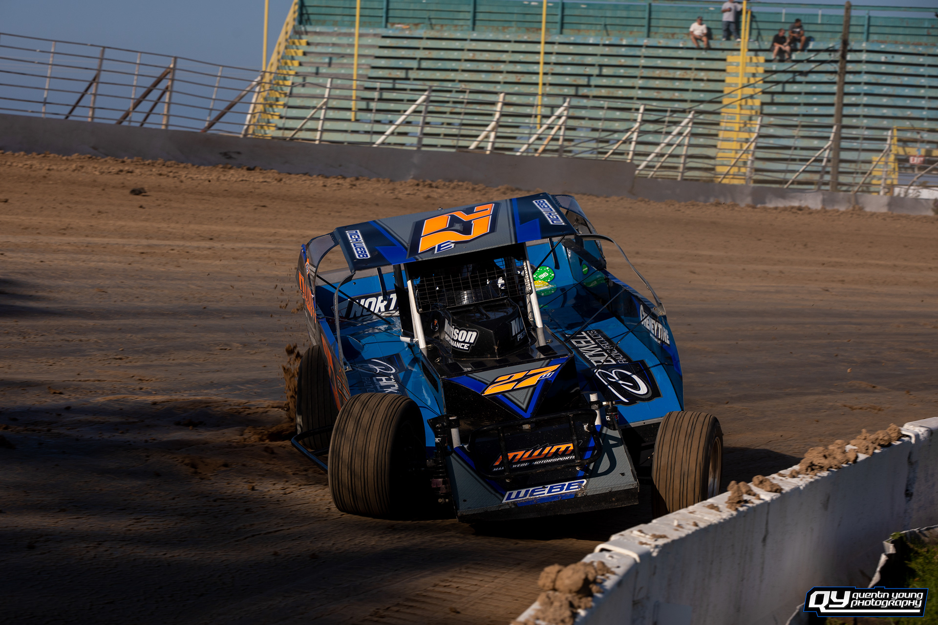 #27W Nick Webb. Oswego Speedway DIRTcar 358. 10/7/21