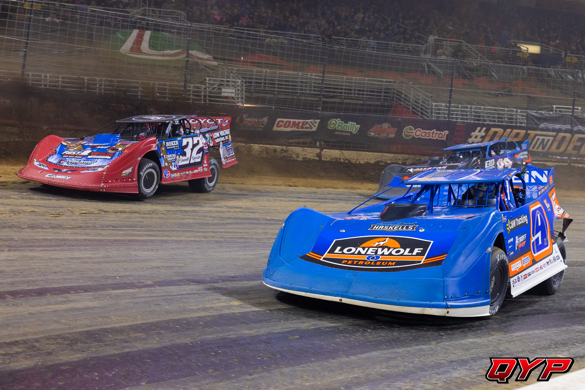 #9 Nick Hoffman. #32 Bobby Pierce. #89 Mike Spatola. Gateway Dirt Nationals. 12/7/24