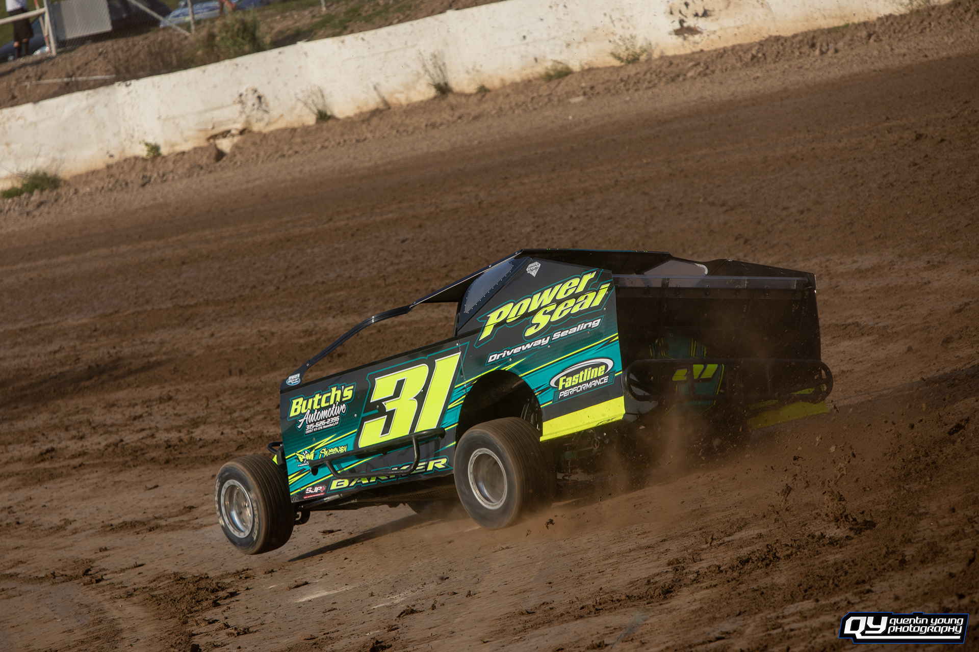 #31 Corey Barker.  Fulton Speedway. 8/28/21