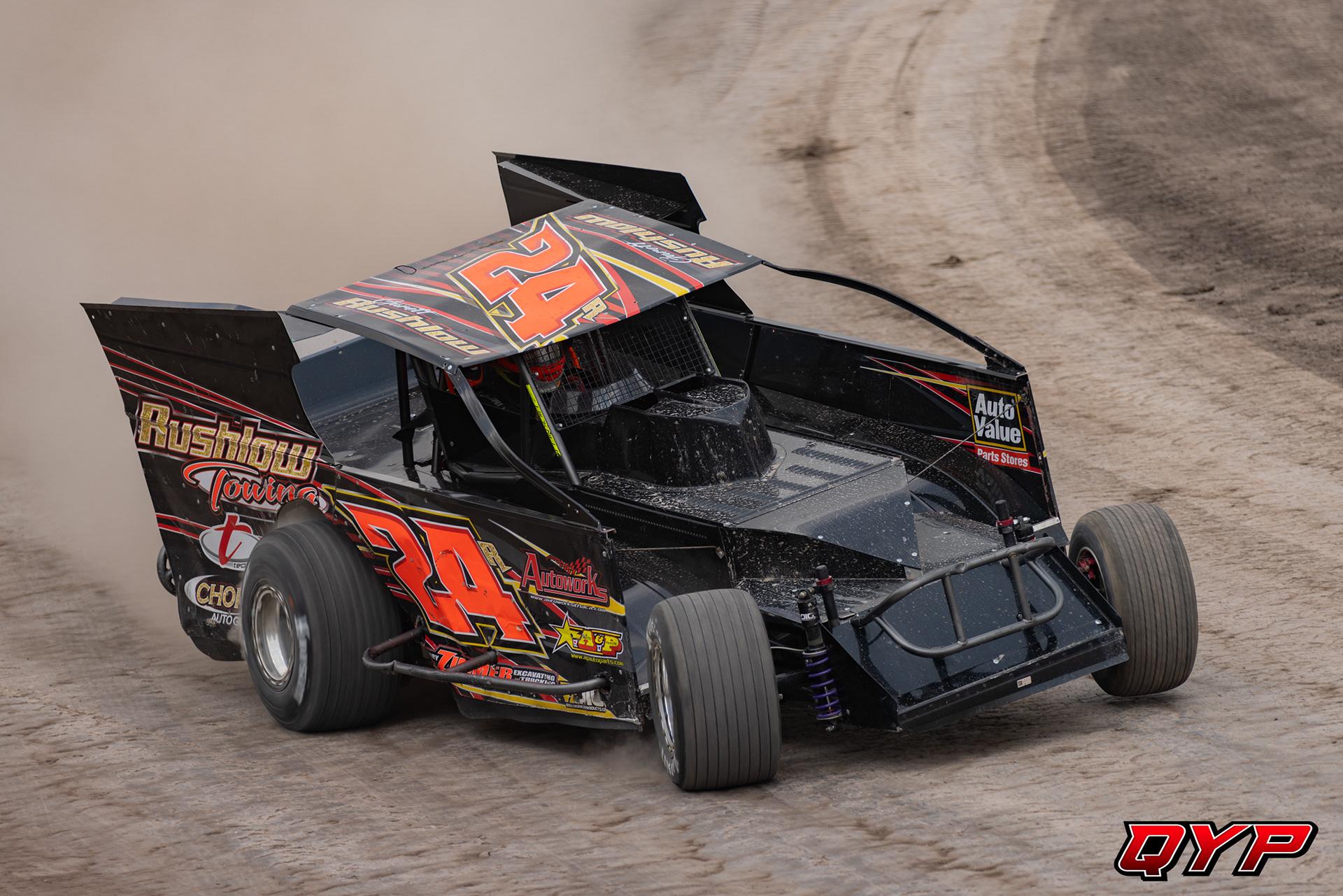 #24R Garrett Rushlow. Thunder Mountain Speedway. 5/21/23