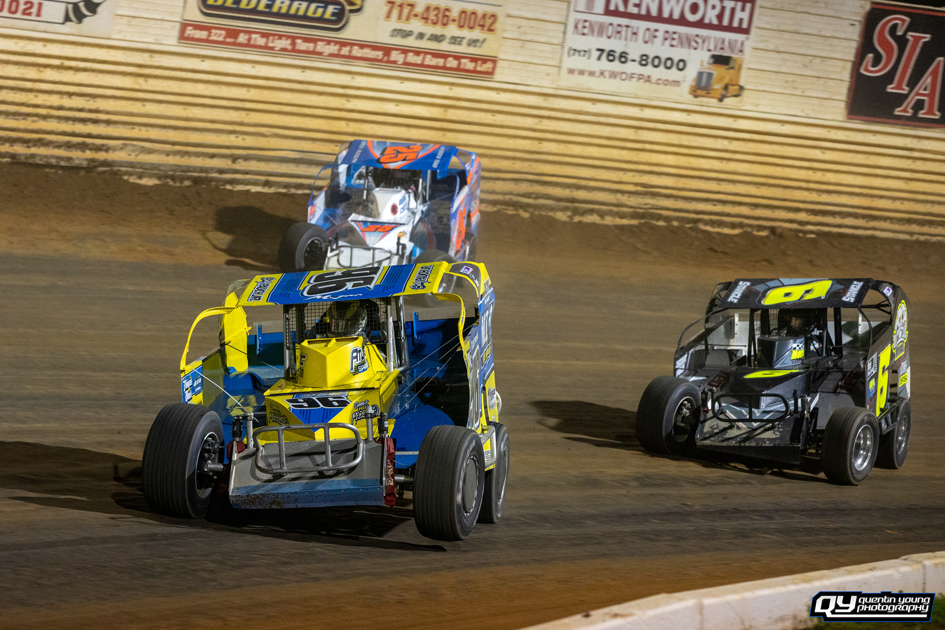 #96 Billy Pauch Jr. #6 Matt Stangle. #25 Erick Rudolph. Port Royal Speedway STSS. 10/16/21
