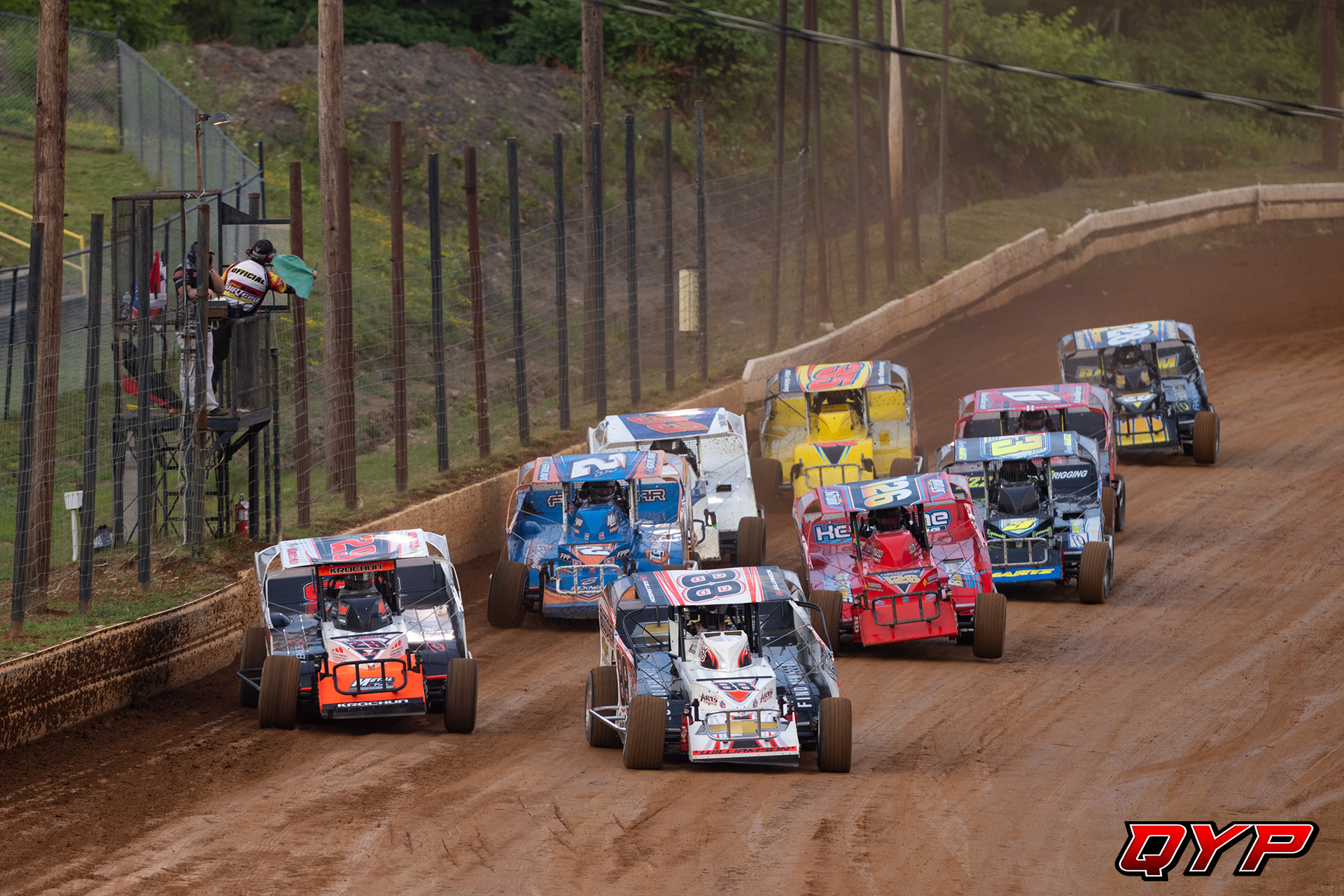 #88 Mat Williamson. #29 Ryan Krachun. Big Diamond Speedway SDS. 7/13/22