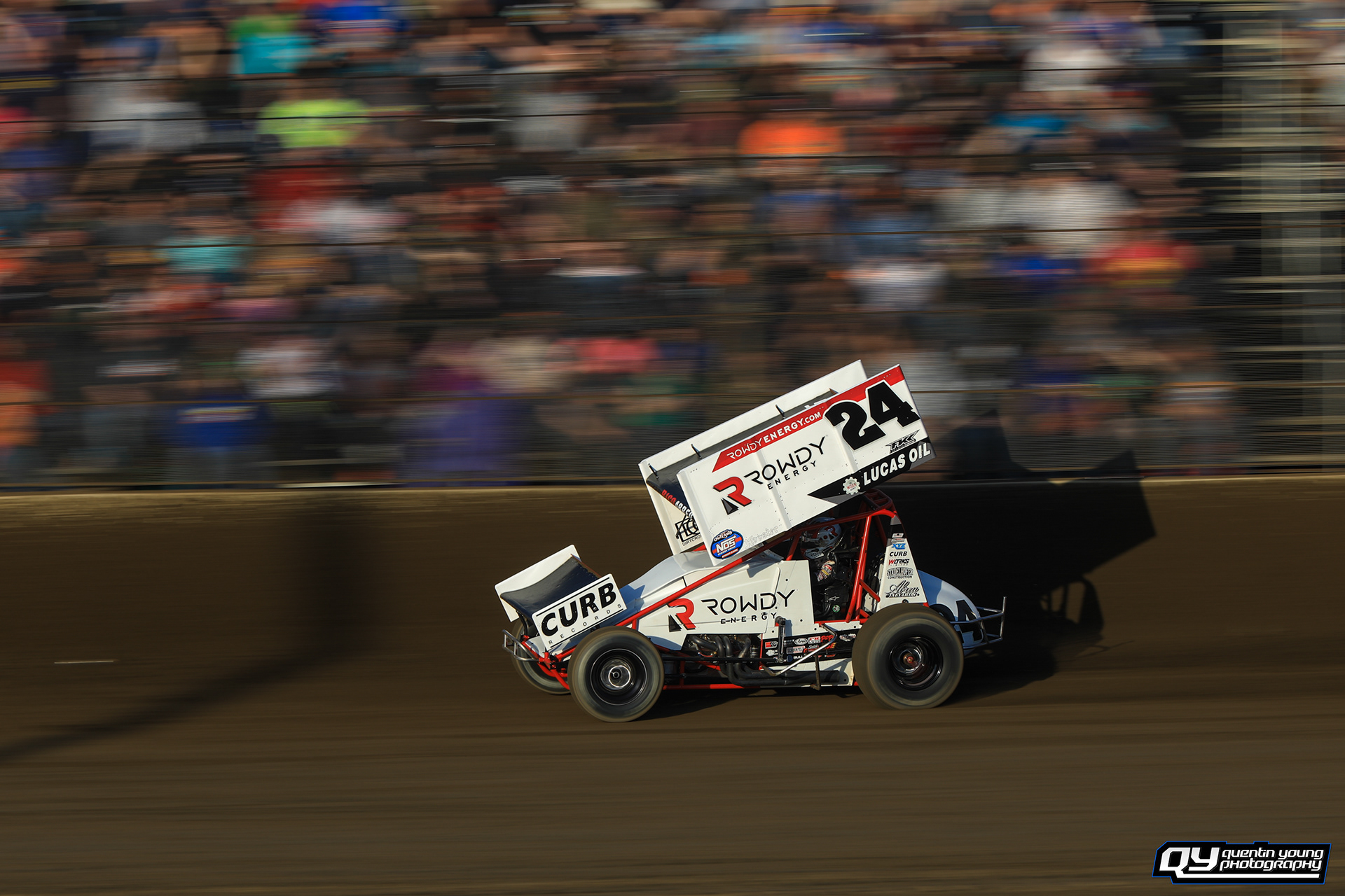 #24 Rico Abreu. Kokomo Speedway WoO. 4/9/21