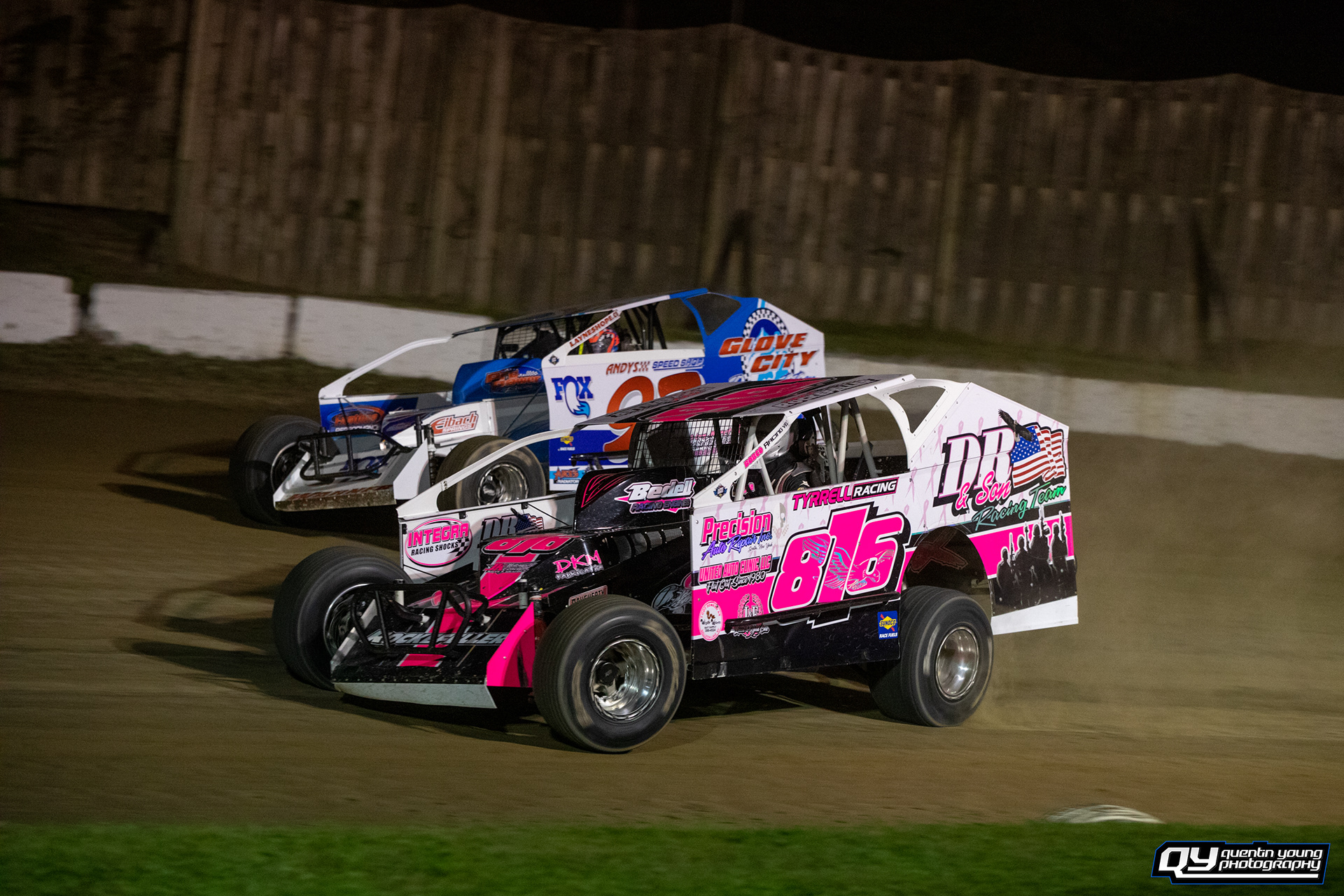 #816 Jeff Rockefeller. #97 Rocky Warner. Fonda Speedway STSS. 9/17/21