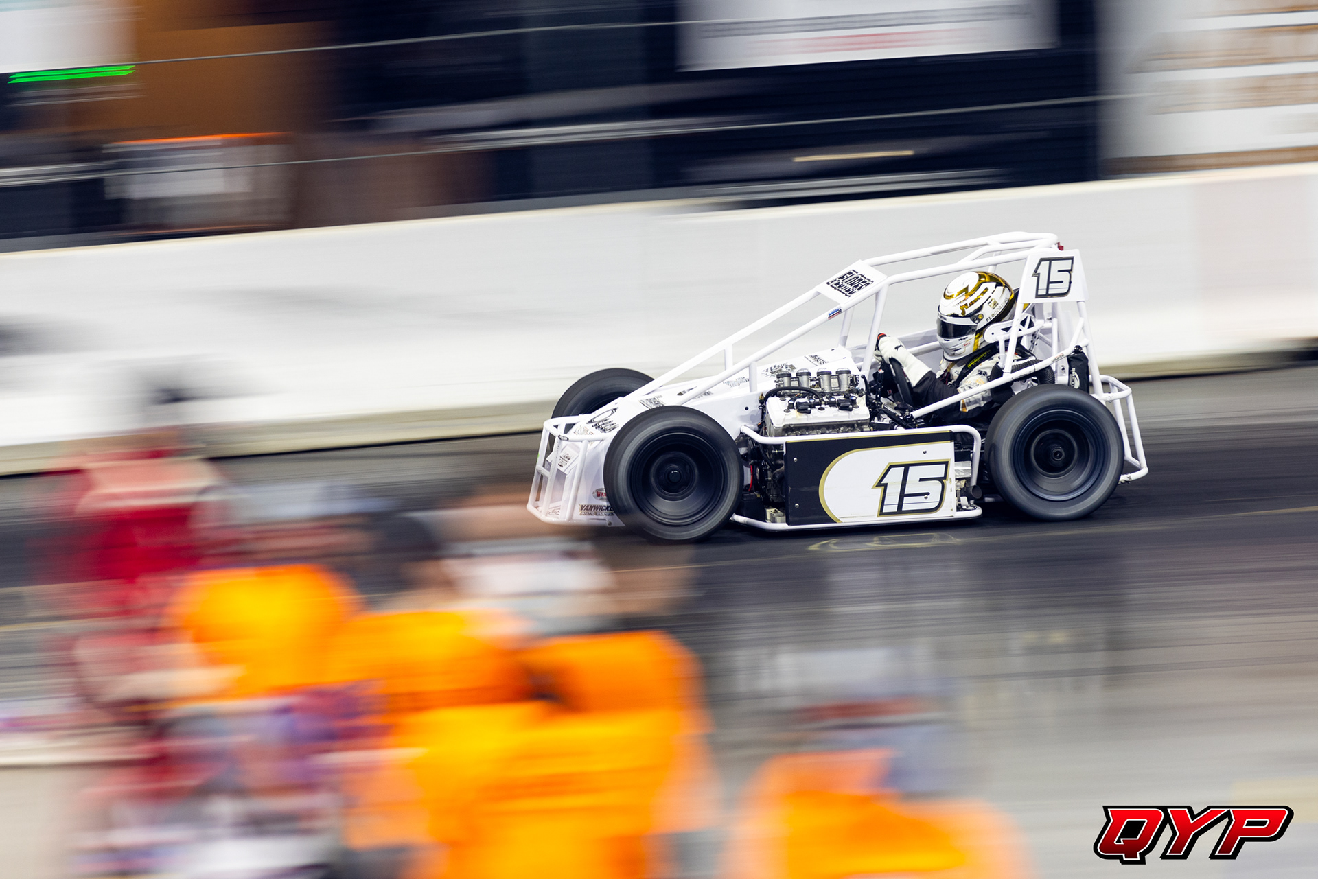 #15 Ryan Flores. PPL Center Indoor Auto Racing Championship. 1/5/24