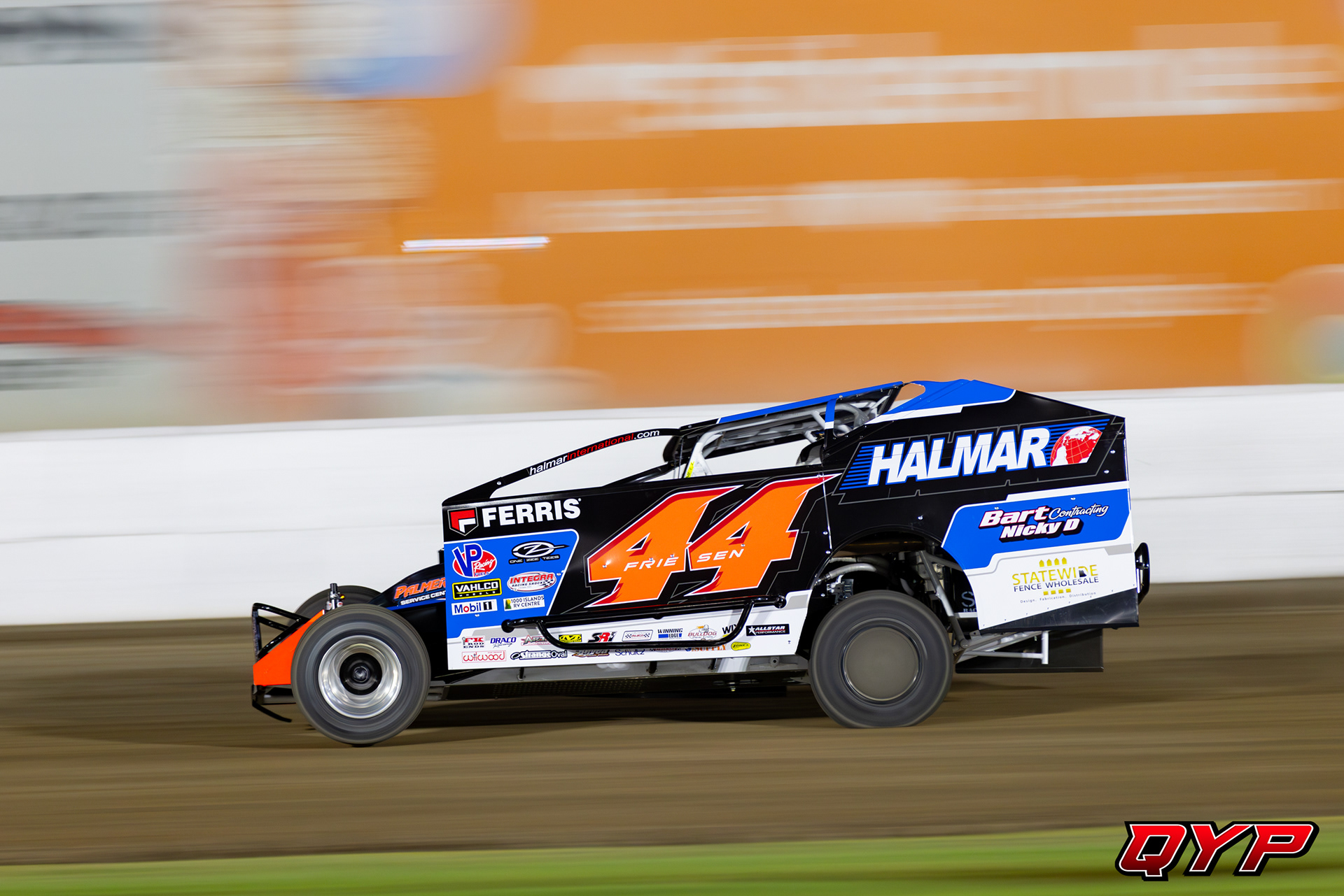 #44 Stewart Friesen. Fonda Speedway STSS. 9/14/23