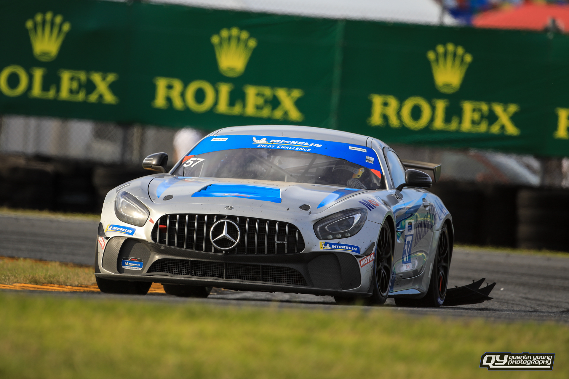 #57 Winward Racing Mercedes AMG GT GT4.