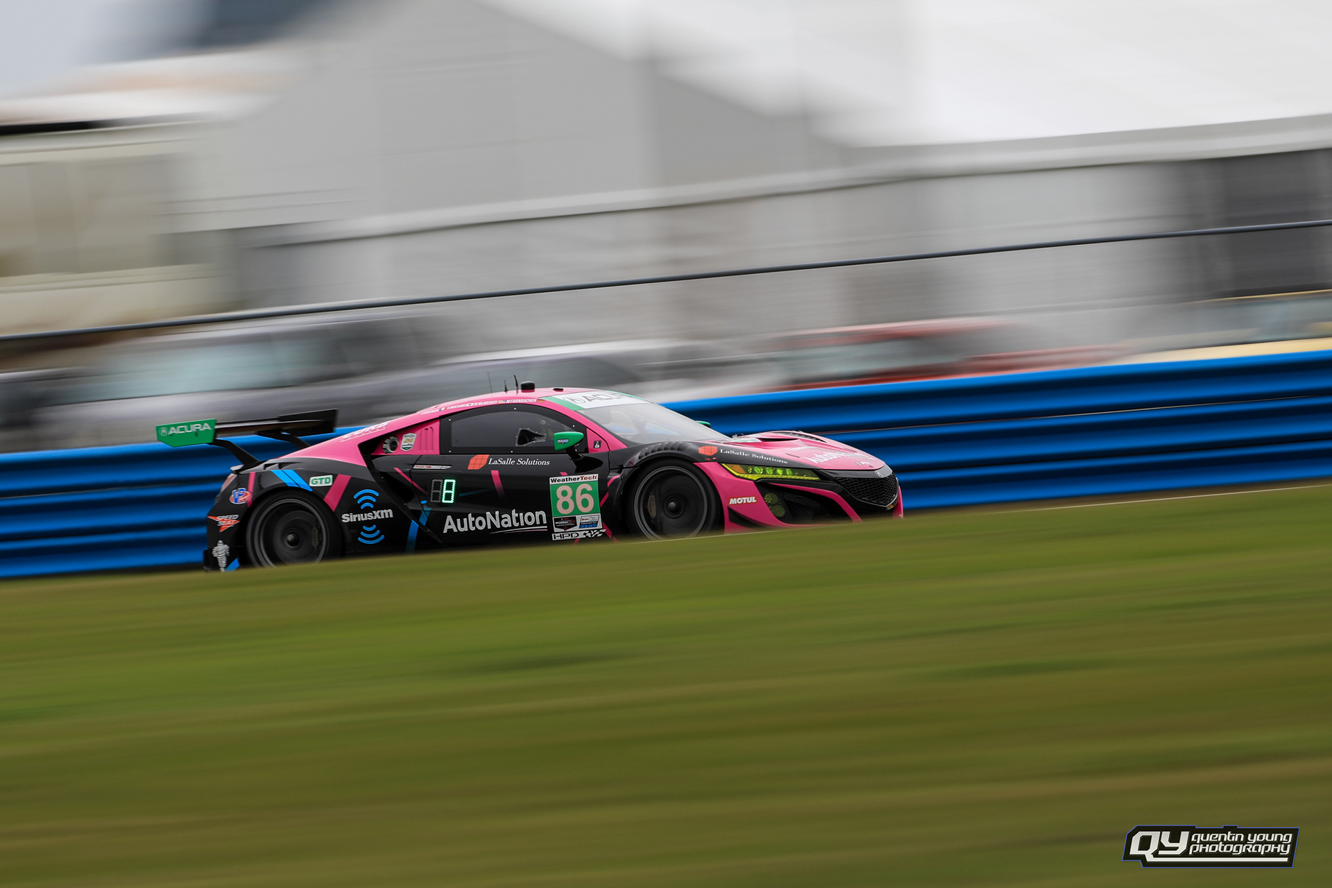 #86 Meyer Shank Racing with Curb-Agajanian Acura NSX GT3 Evo.