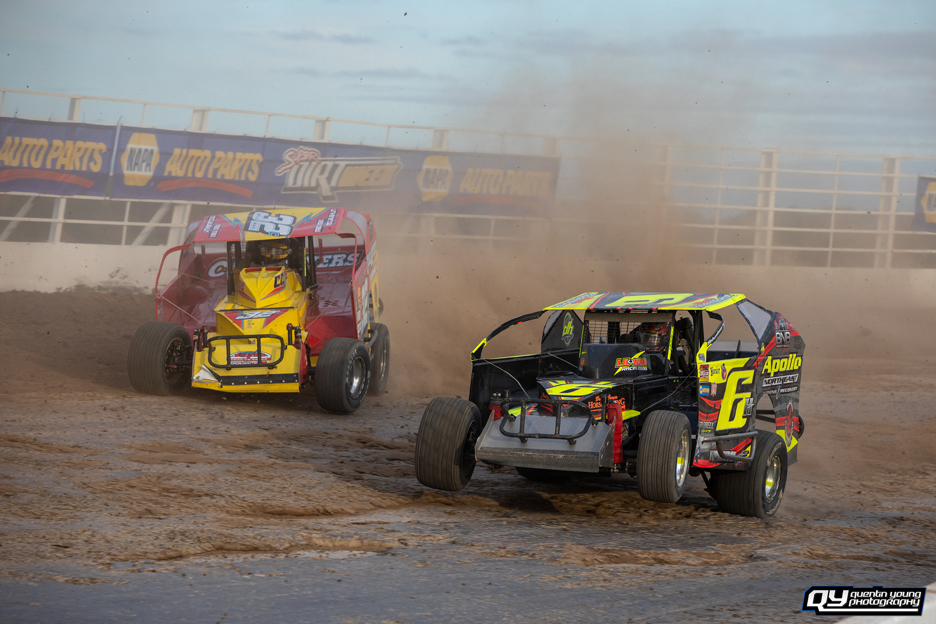 #6H Josh Hohenforst. #32C Max McLaughlin. Oswego Speedway SDS. 10/10/21