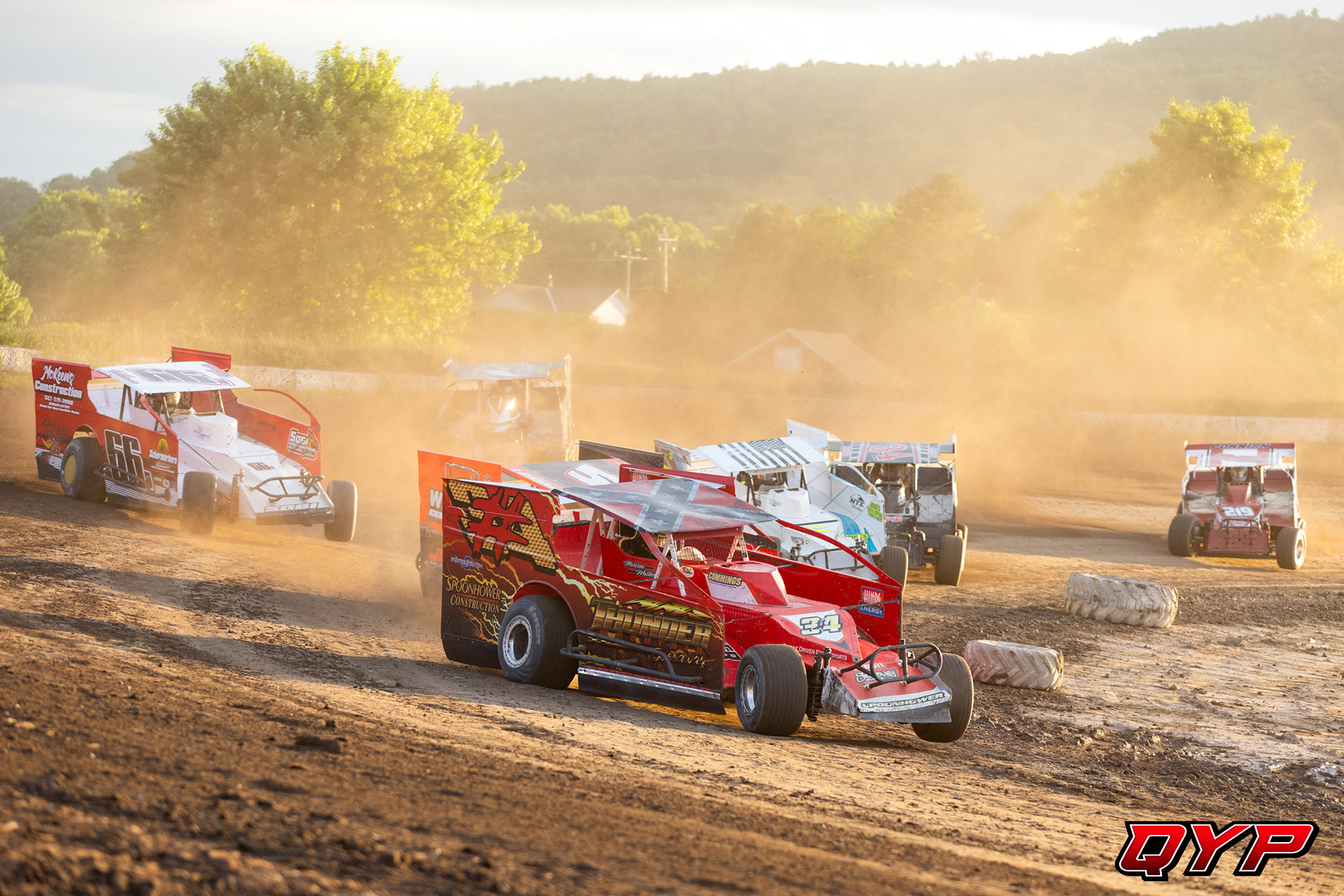#34 Shayne Spoonhower. Afton Fairgrounds Speedway. 6/14/24