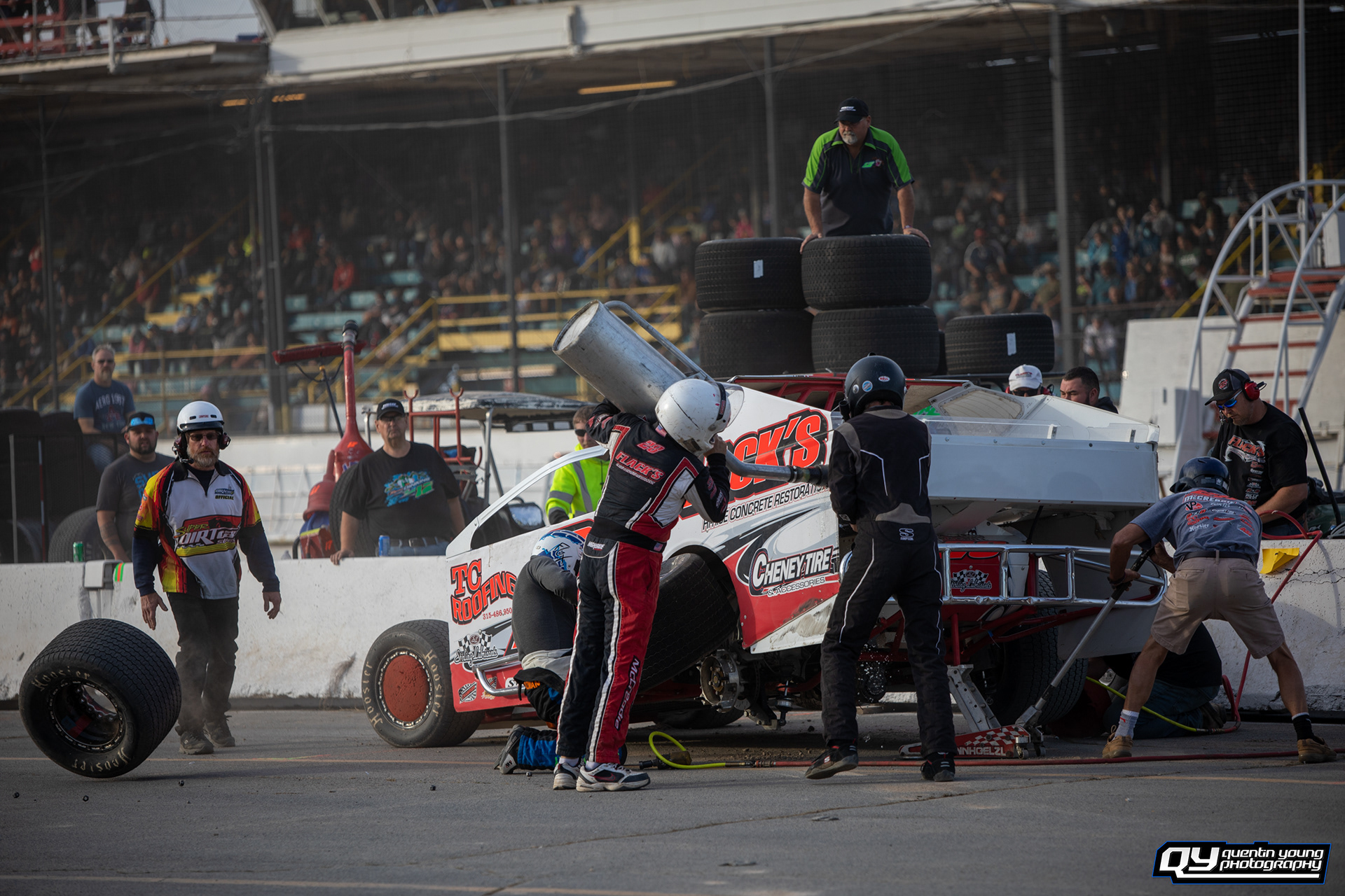 #28 Jordan McCreadie. Oswego Speedway SDS. 10/10/21