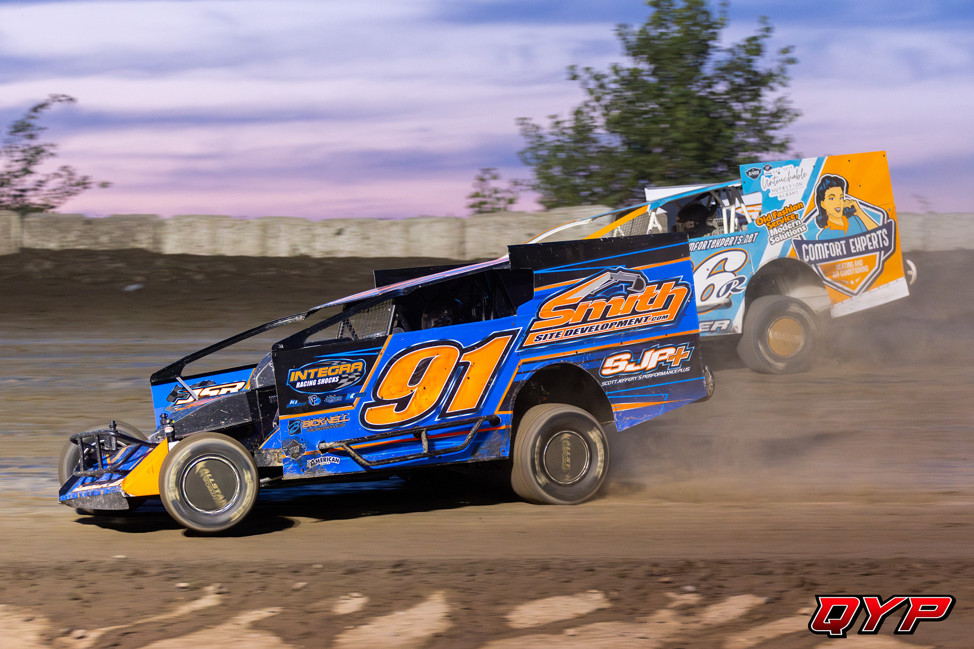 #91 Billy Decker. #26R Corey Cormier. Thunder Mountain Speedway. 7/21/24