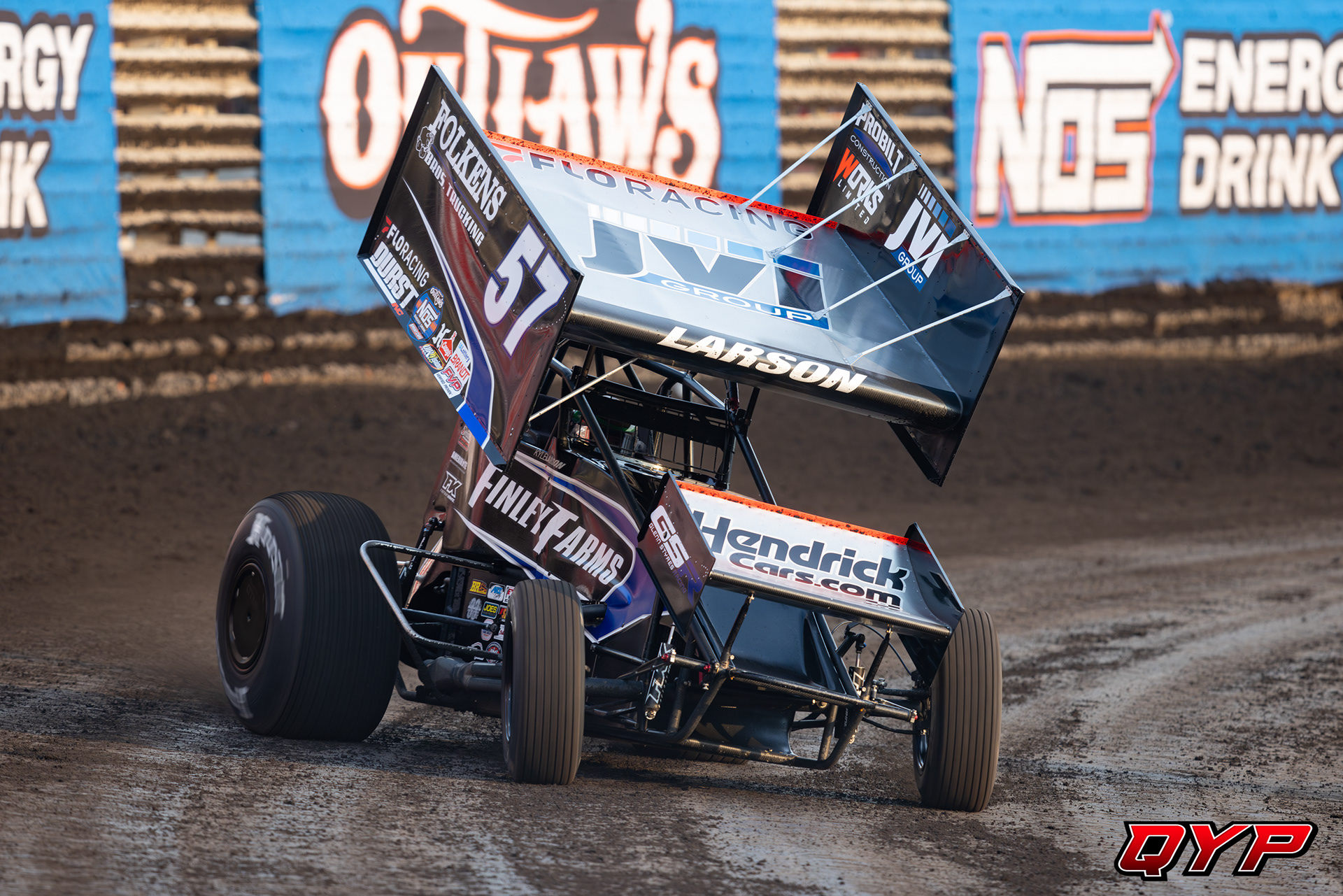 #57 Kyle Larson. Knoxville Raceway. 8/10/23