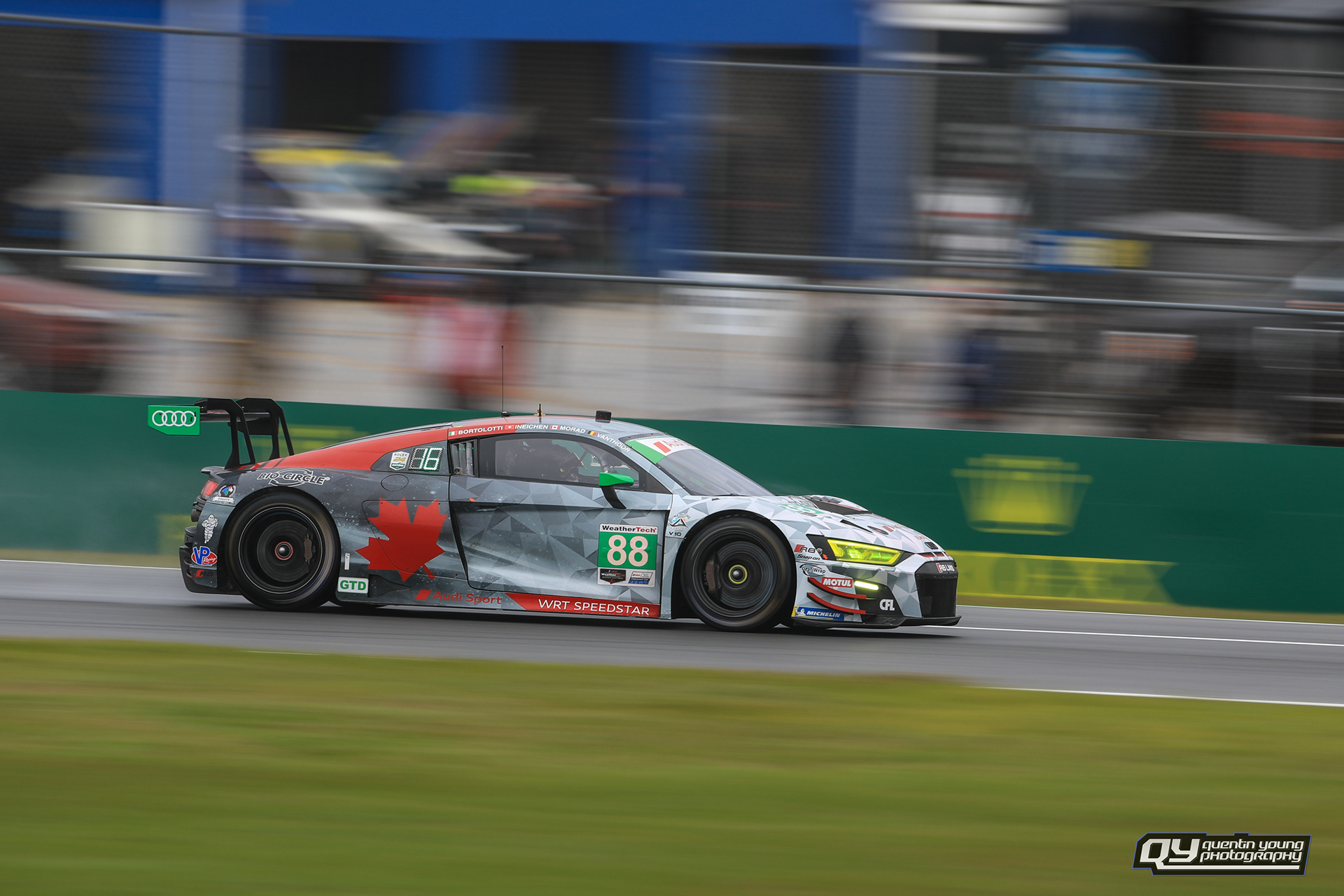 #88 WRT Speedstar Audi Sport Audi R8 LMS GT3.