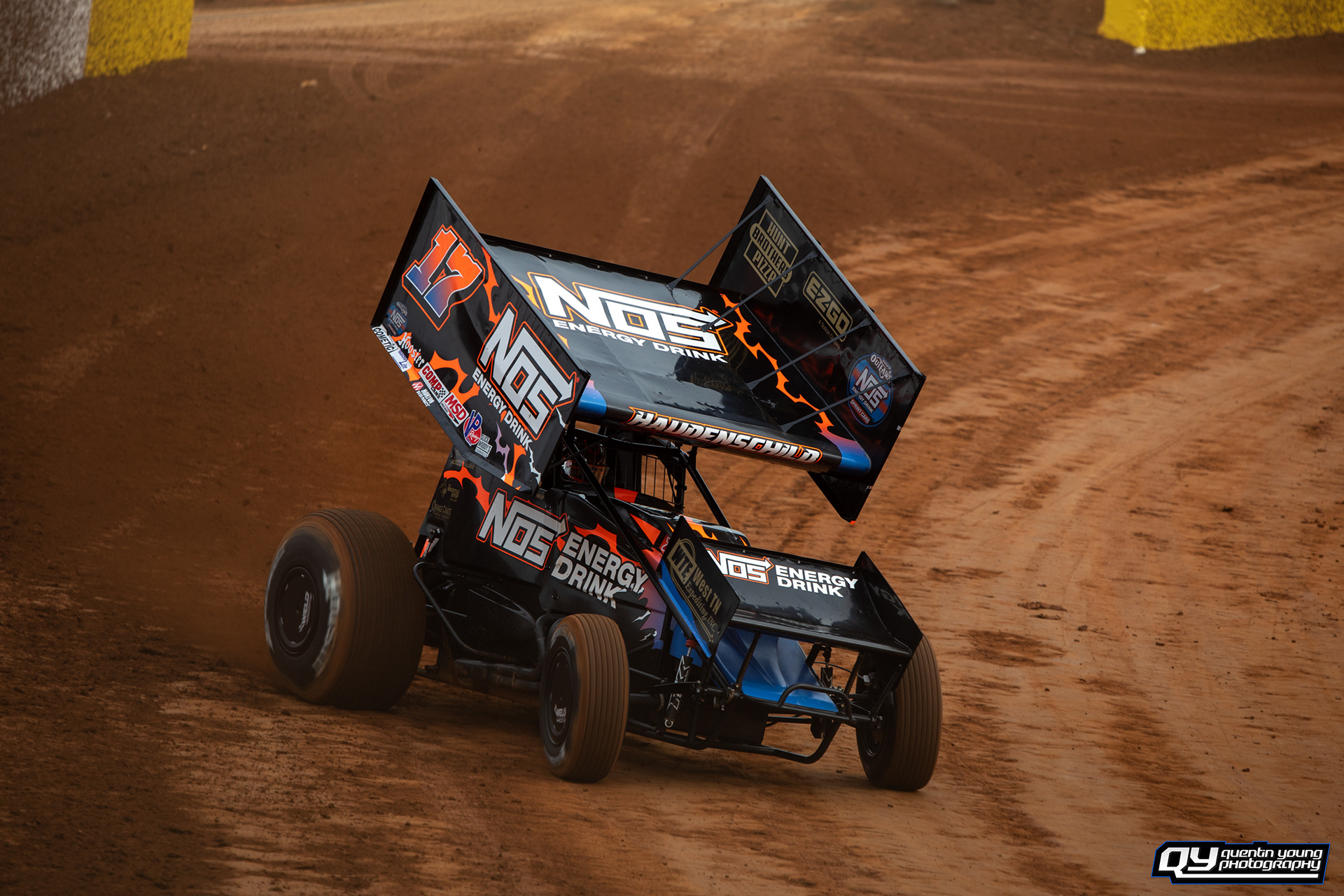 #17 Sheldon Haudenschild. The Dirt Track at Charlotte WoO.  11/5/21.