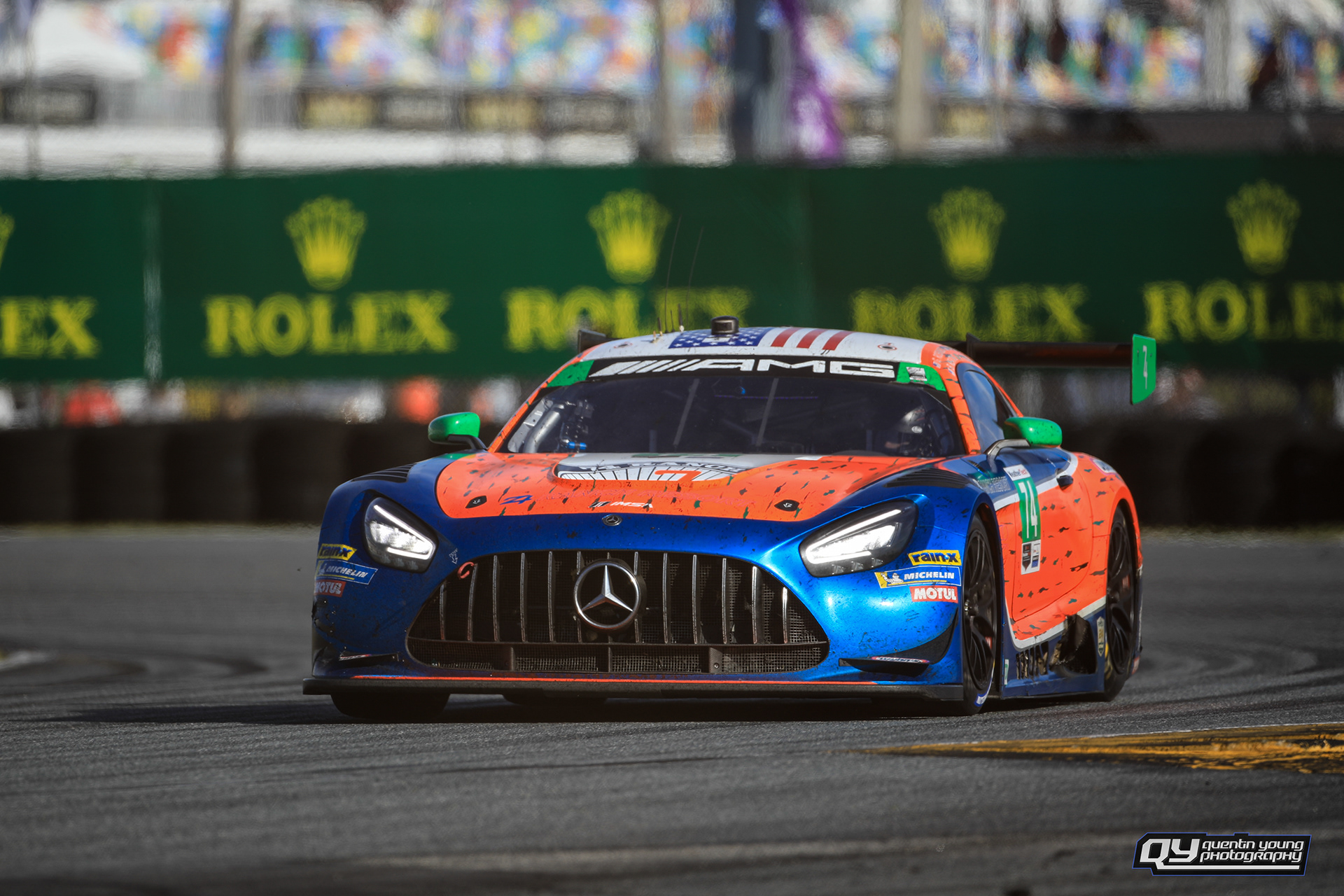 #74 Riley Motorsports Mercedes-AMG GT3 Evo.