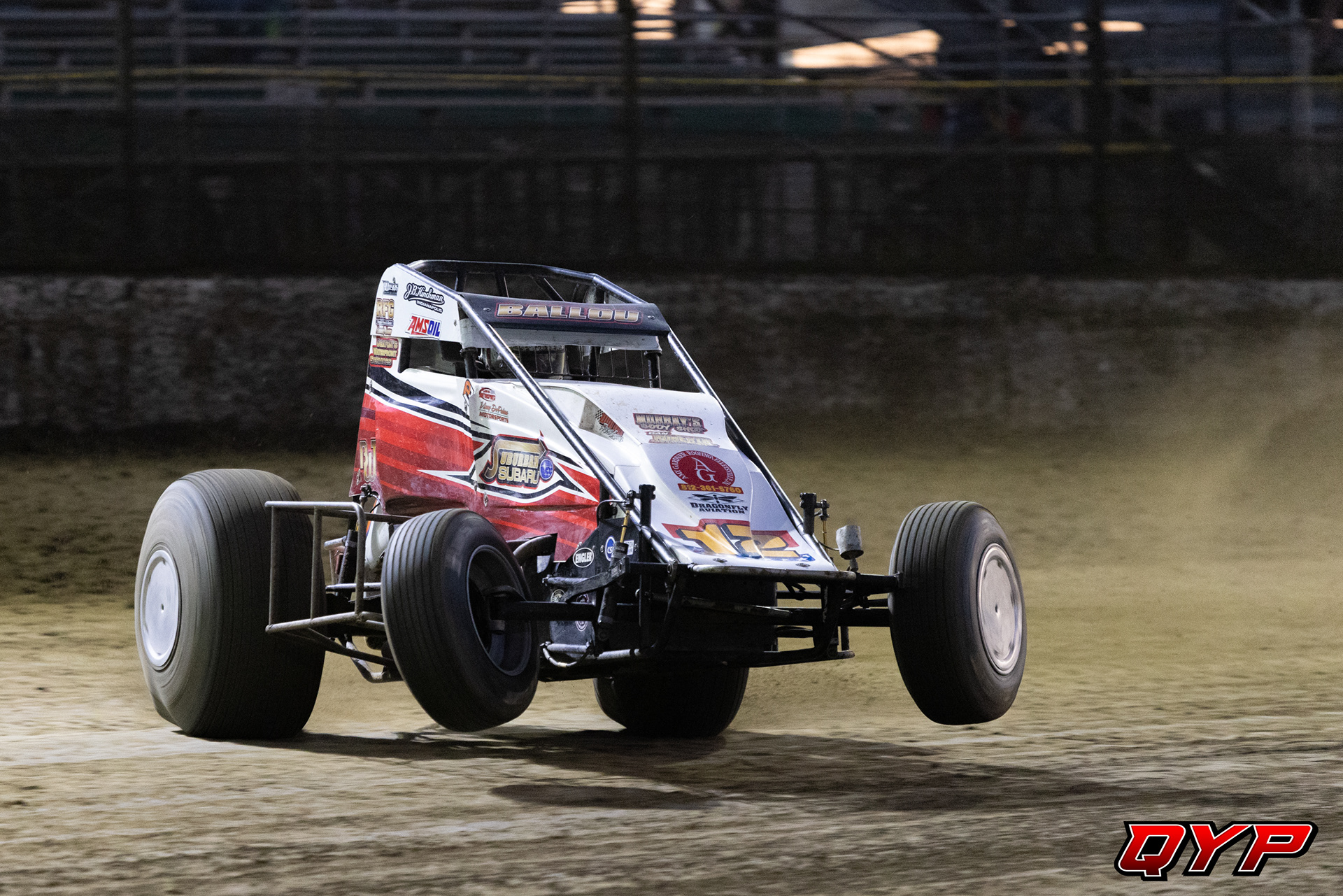 #12 Robert Ballou. Volusia Speedway Park USAC. 2/14/23