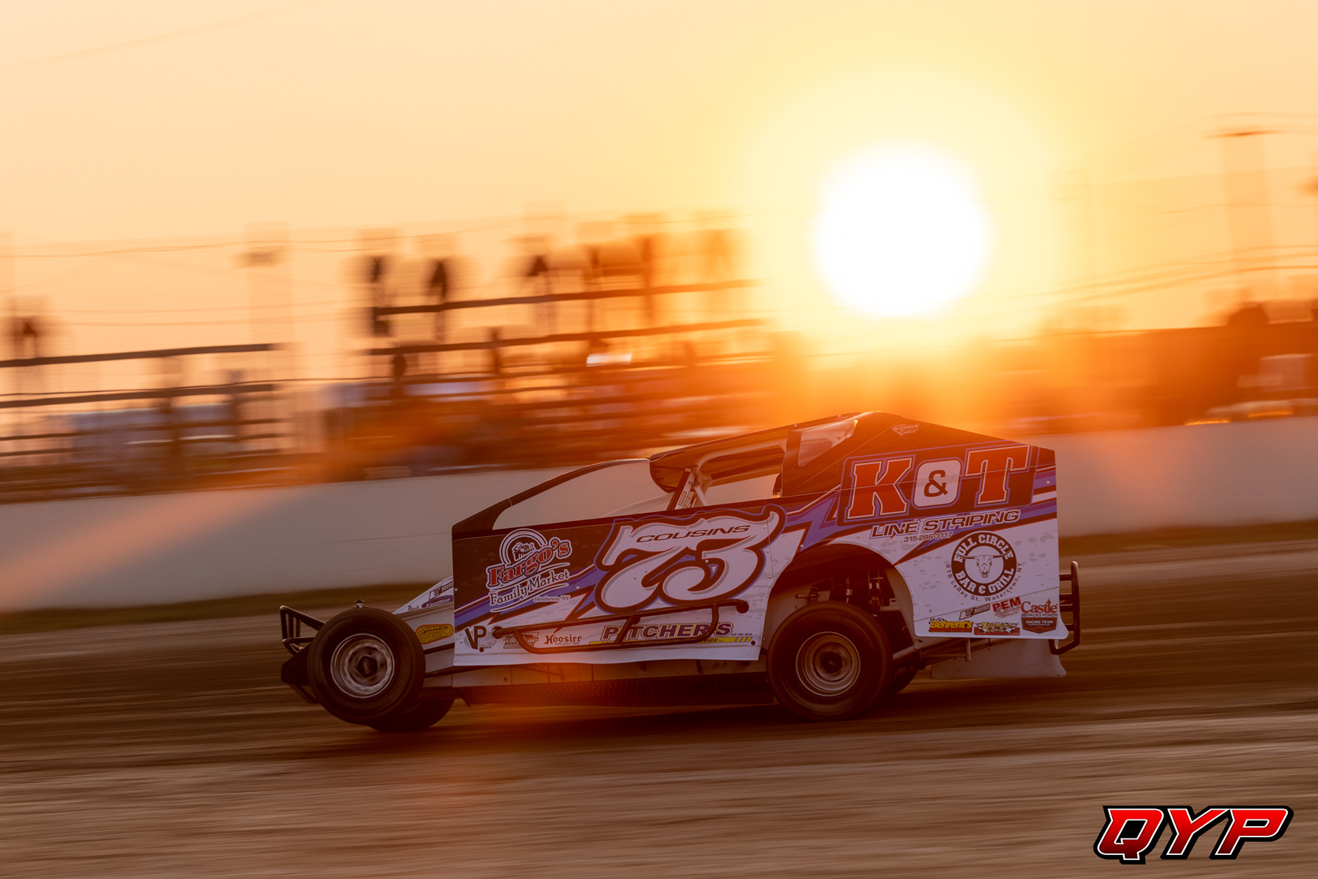 #73 Michael Cousins. Can-Am Speedway 358 Modifieds. 9/9/22