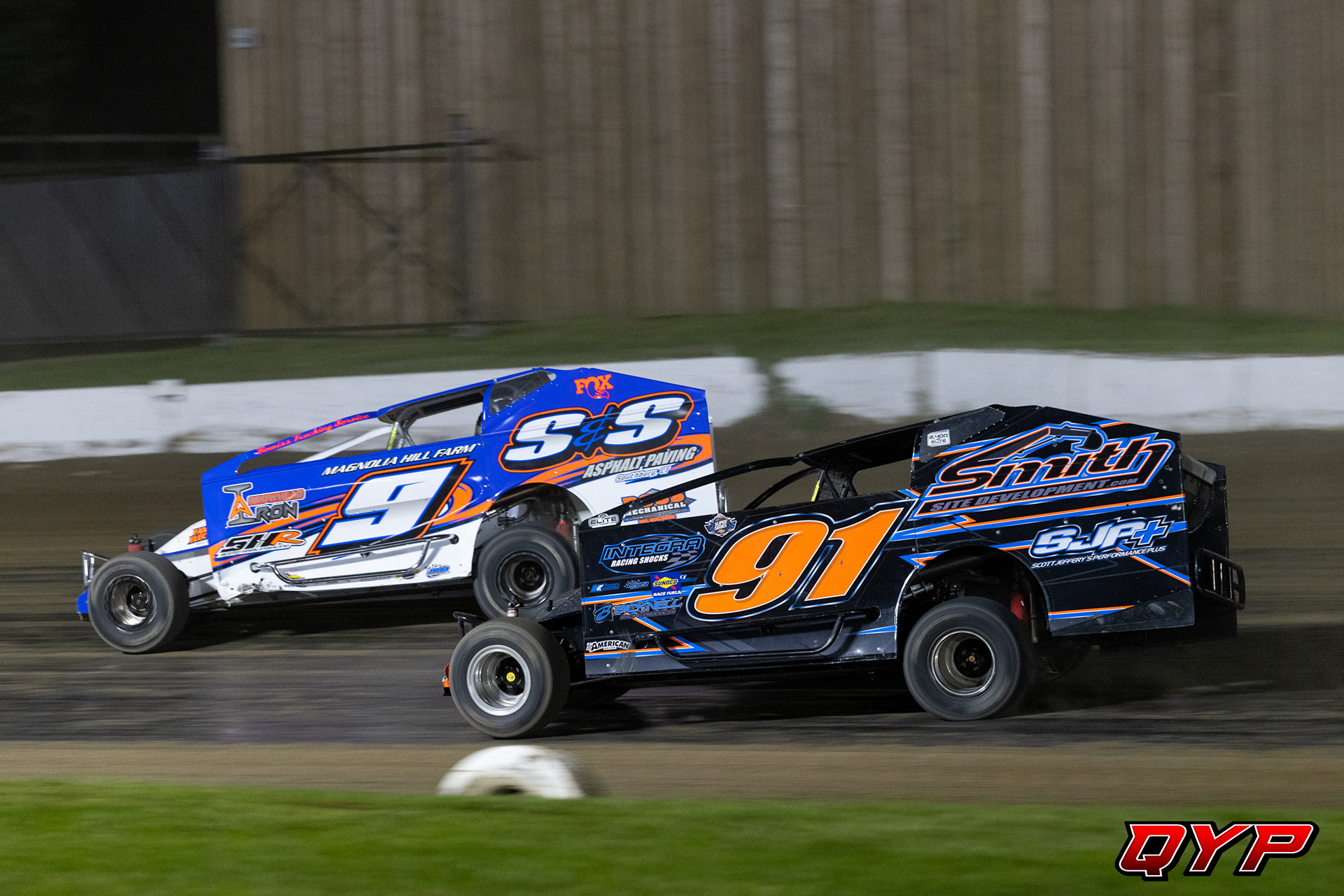 #91 Billy Decker. #9 Marc Johnson. Fonda Speedway STSS. 9/17/22