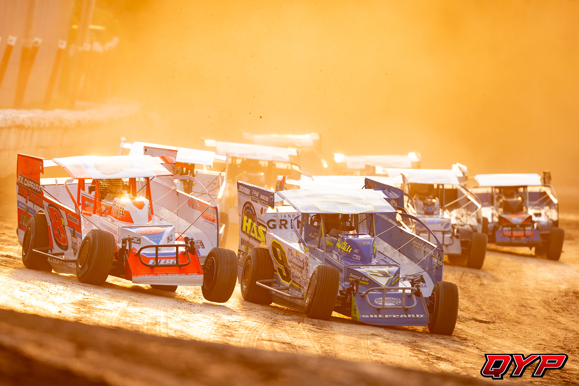 #8H Max McLaughlin. #9s Matt Sheppard. Utica-Rome Speedway STSS. 7/22/23